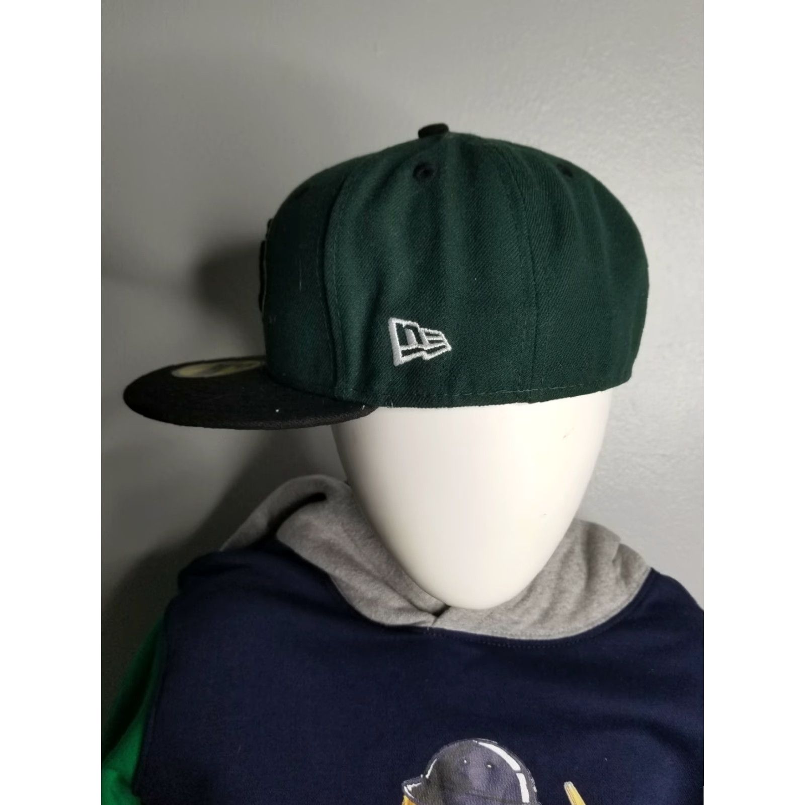 New Era New Era Augusta Green Jackets 59Fifty Fitted Hat Cap Size 7 1/8 Men Baseball Cap Green 7 1/8 Mens Size US M / EU 48-50 / 2 - 2 Thumbnail