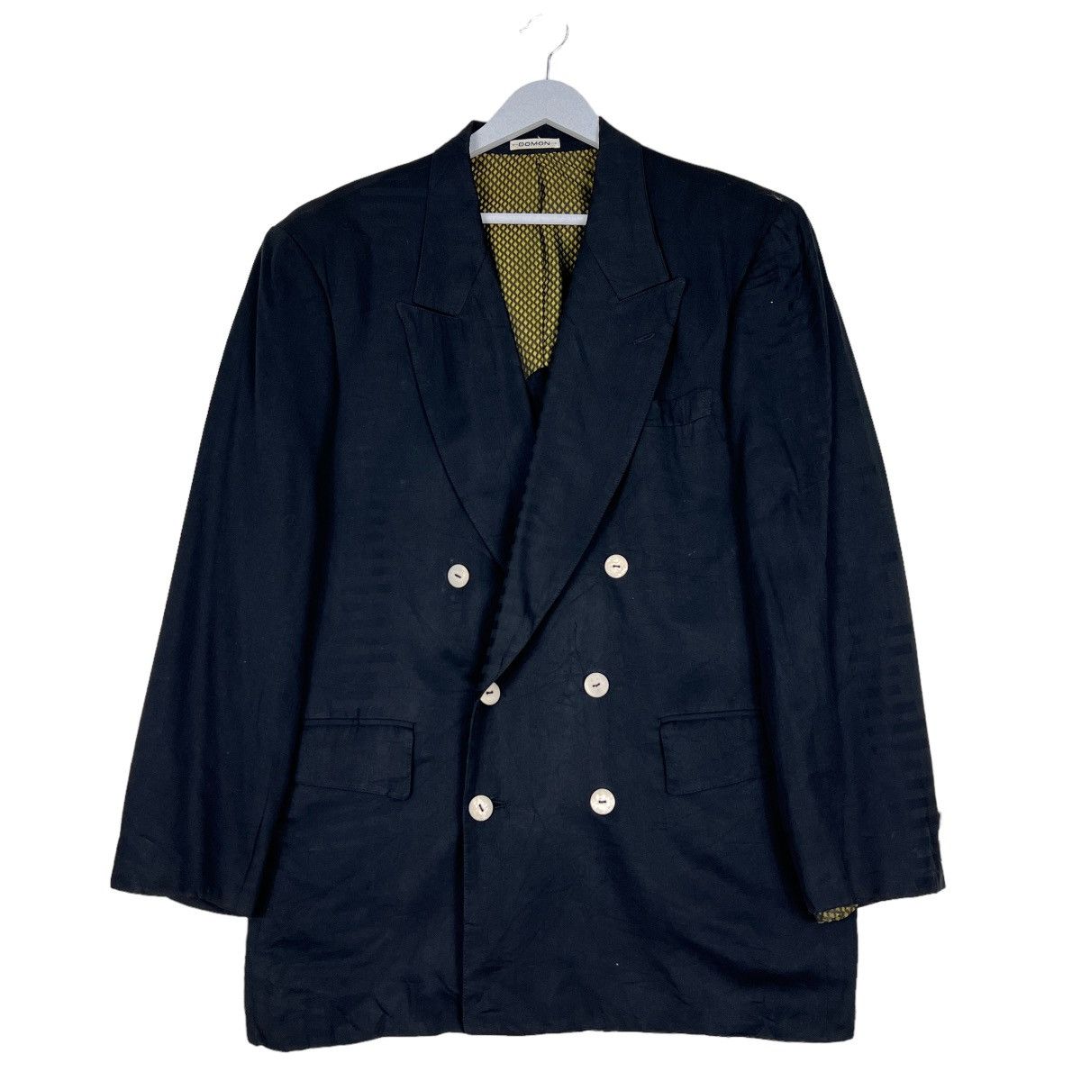 Issey Miyake 🔥 VINTAGE DOMON EX ISSEY MIYAKE DOUBLE BREASTED JACKET Size US M / EU 48-50 / 2 - 1 Thumbnail