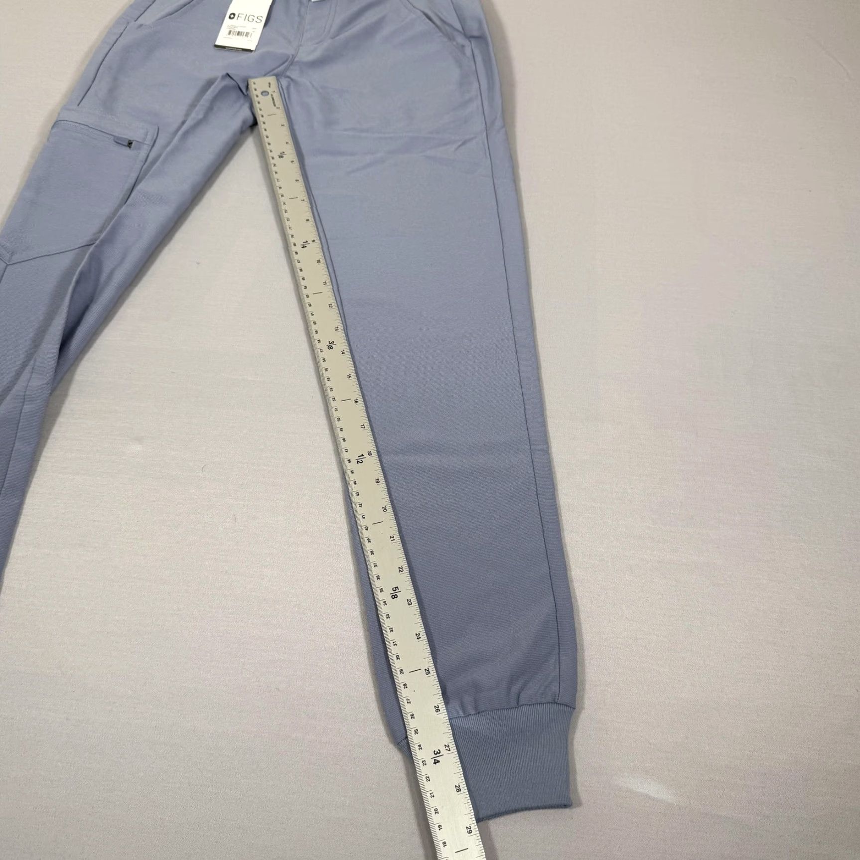 Vintage Figs Zamora 2.0 Jogger Pants Womens XXS Violet Shadow Scrubs Drawstring Blue Size 24" / US 00 / IT 34 - 4 Thumbnail