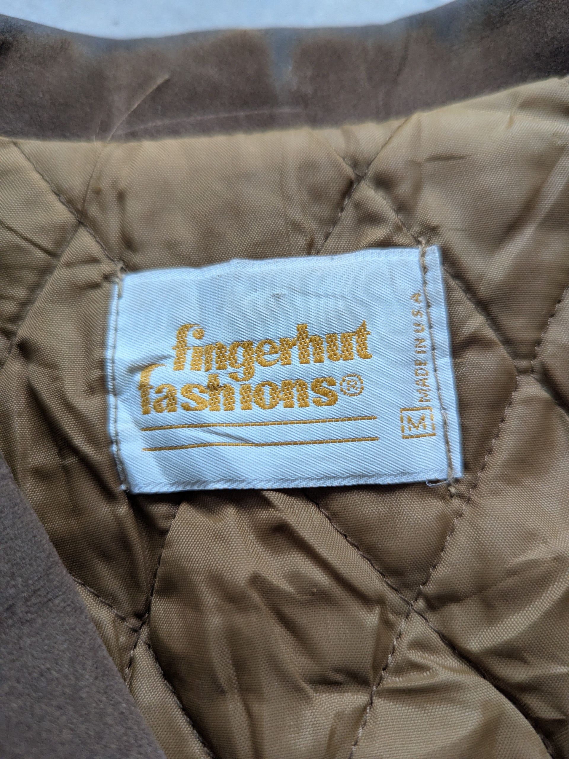 Vintage Vintage 1990s Suede Leather Jacket Fingerhut Fashion Size US M / EU 48-50 / 2 - 10 Thumbnail
