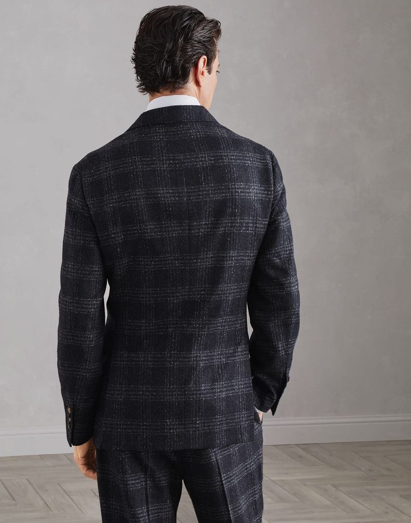 Brunello Cucinelli o1w1db10226 Suit Type Jacket in Charcoal/Black Size US M / EU 48-50 / 2 - 3 Thumbnail