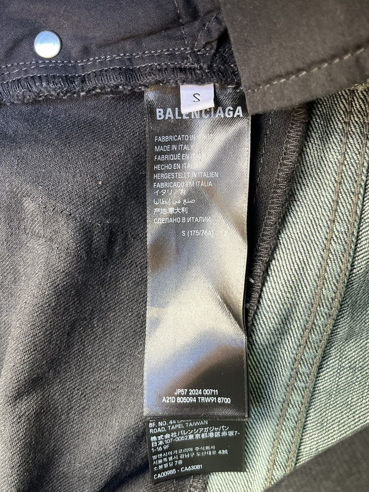 Balenciaga Balenciaga Hybrid Denim Size US 32 / EU 48 - 6 Thumbnail