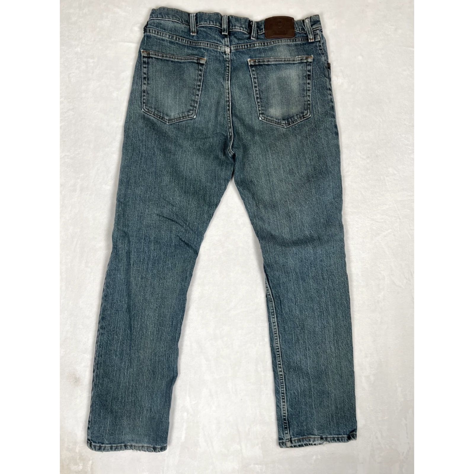 Wrangler VINTAGE Wrangler Jeans Mens 34x32 Blue Denim Cowboy Cut Western Straight Leg USA Size US 34 / EU 50 - 5 Thumbnail