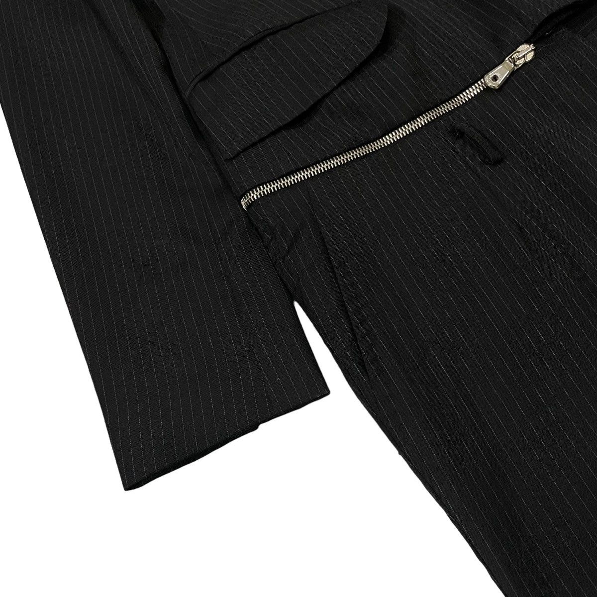 Dolce & Gabbana Runway Dolce & Gabbana Pinstripe Jumpsuit Size S / US 4 / IT 40 - 9 Thumbnail