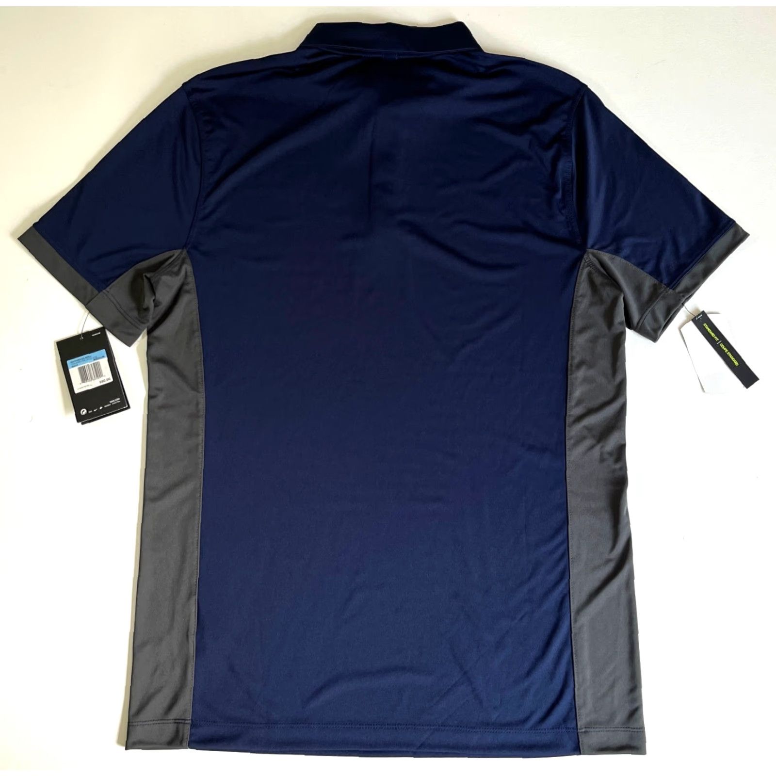 Nike NWT Nike Illinois Fighting Illini Vault Performance Polo Shirt M Shirt Mens Navy Dri-Fit Logo University Vault Polo Size US M / EU 48-50 / 2 - 5 Thumbnail