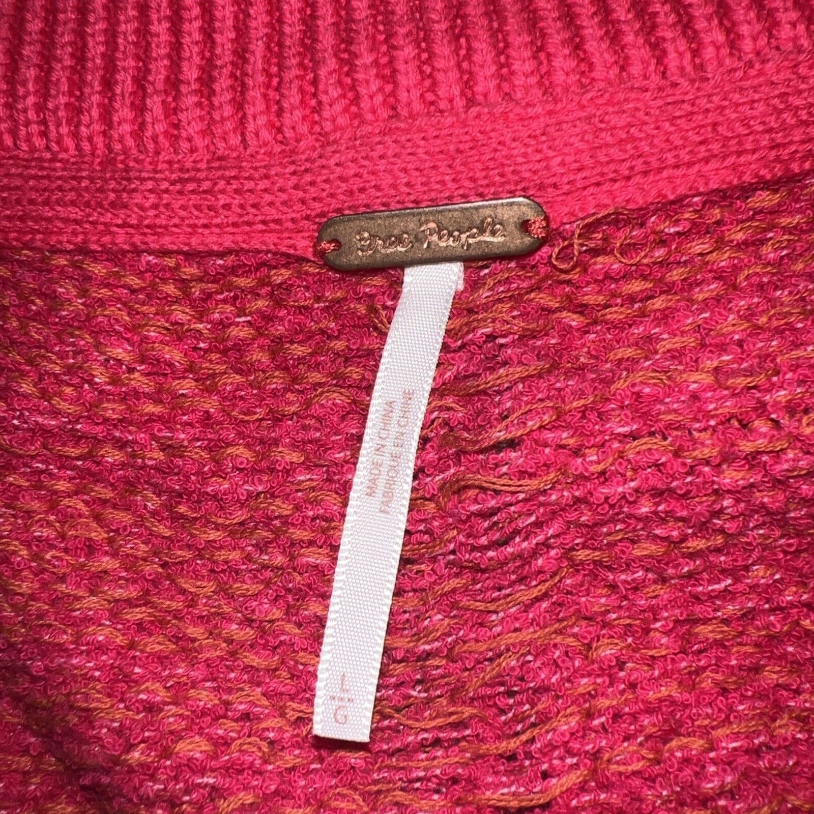 Free People Free People Pullover Boho Sweater Women’s Large A001593 Size L / US 10 / IT 46 - 5 Thumbnail