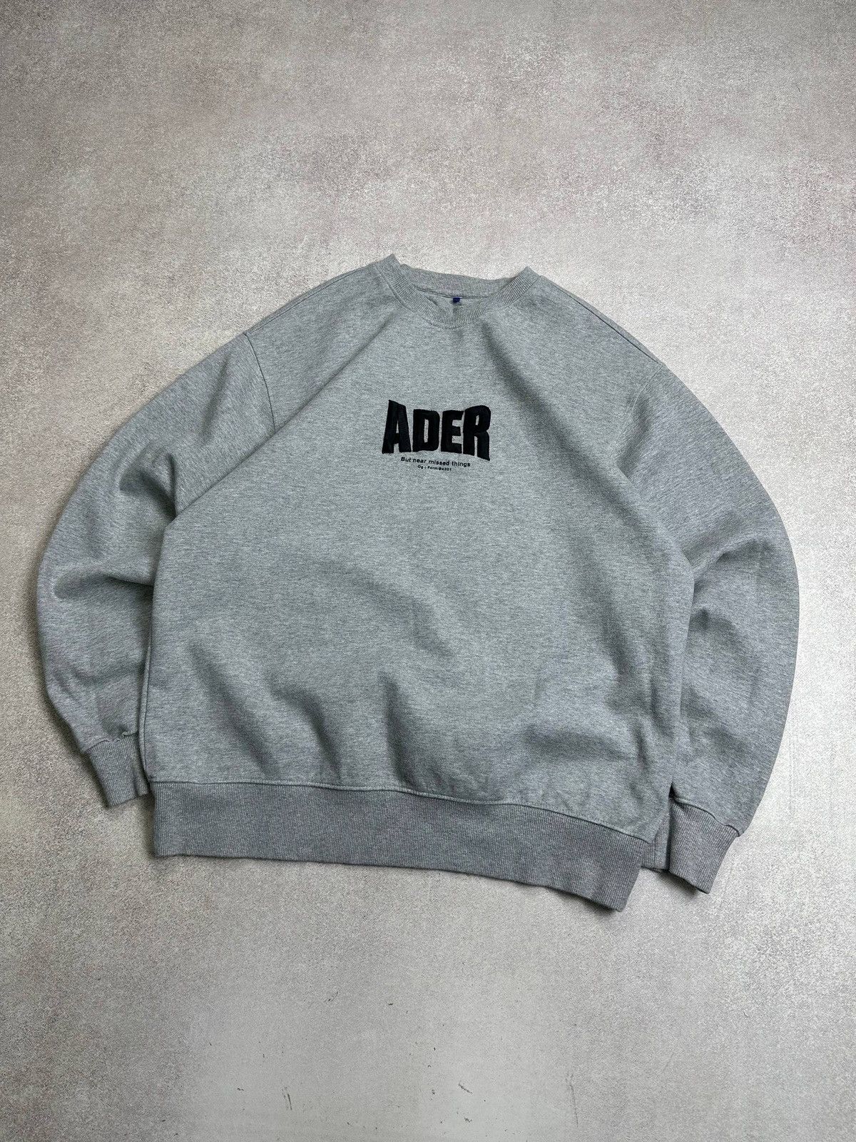 Ader Error FW20 Ader Error Ebroidery Logo Sweatshirt size A1 Size US L / EU 52-54 / 3 - 2 Thumbnail