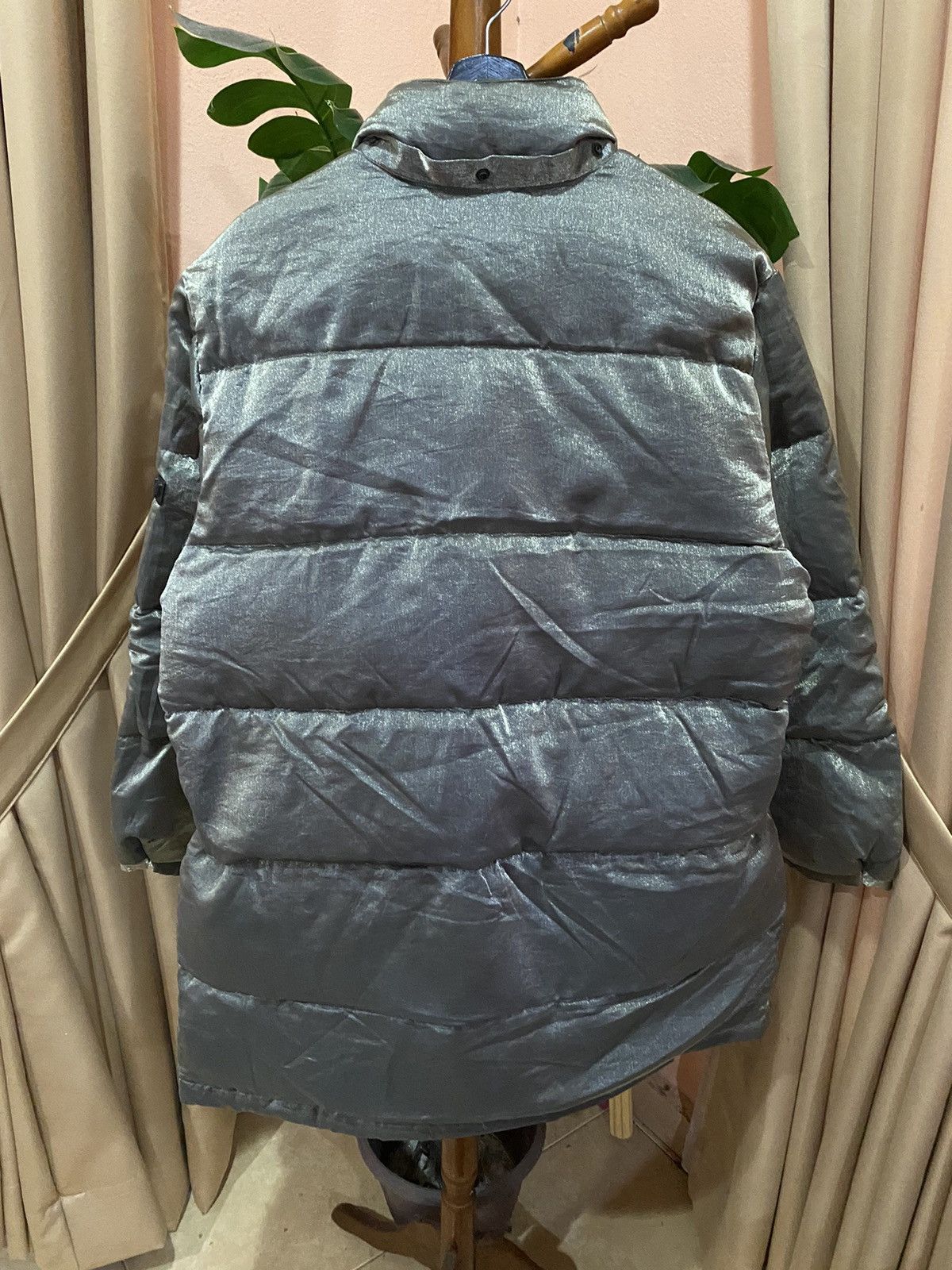DKNY DKNY Metallic Down Jacket Vintage Donna Karan New York Coat Size US M / EU 48-50 / 2 - 13 Thumbnail