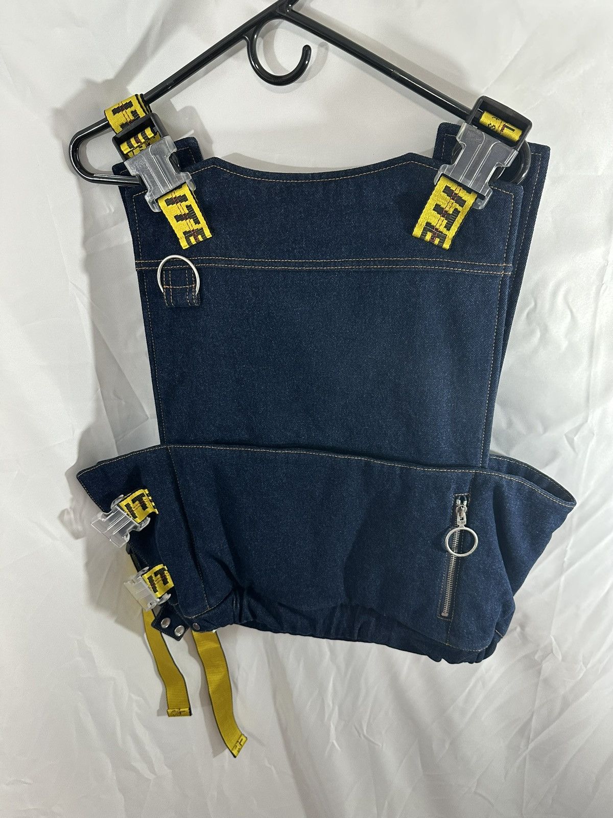 Off-White Off White Denim Vest Size US L / EU 52-54 / 3 - 10 Thumbnail