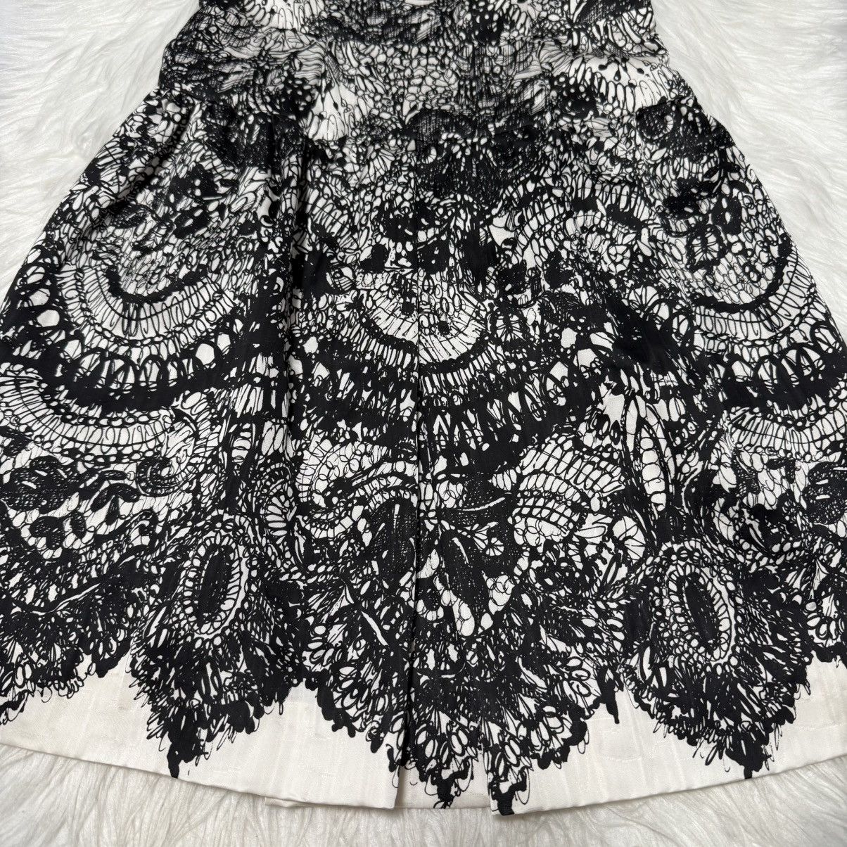 Prada Genuine Prada Flower Lace Print Short Sleeve Dress 36 PRADA Size XS / US 0-2 / IT 36-38 - 11 Thumbnail