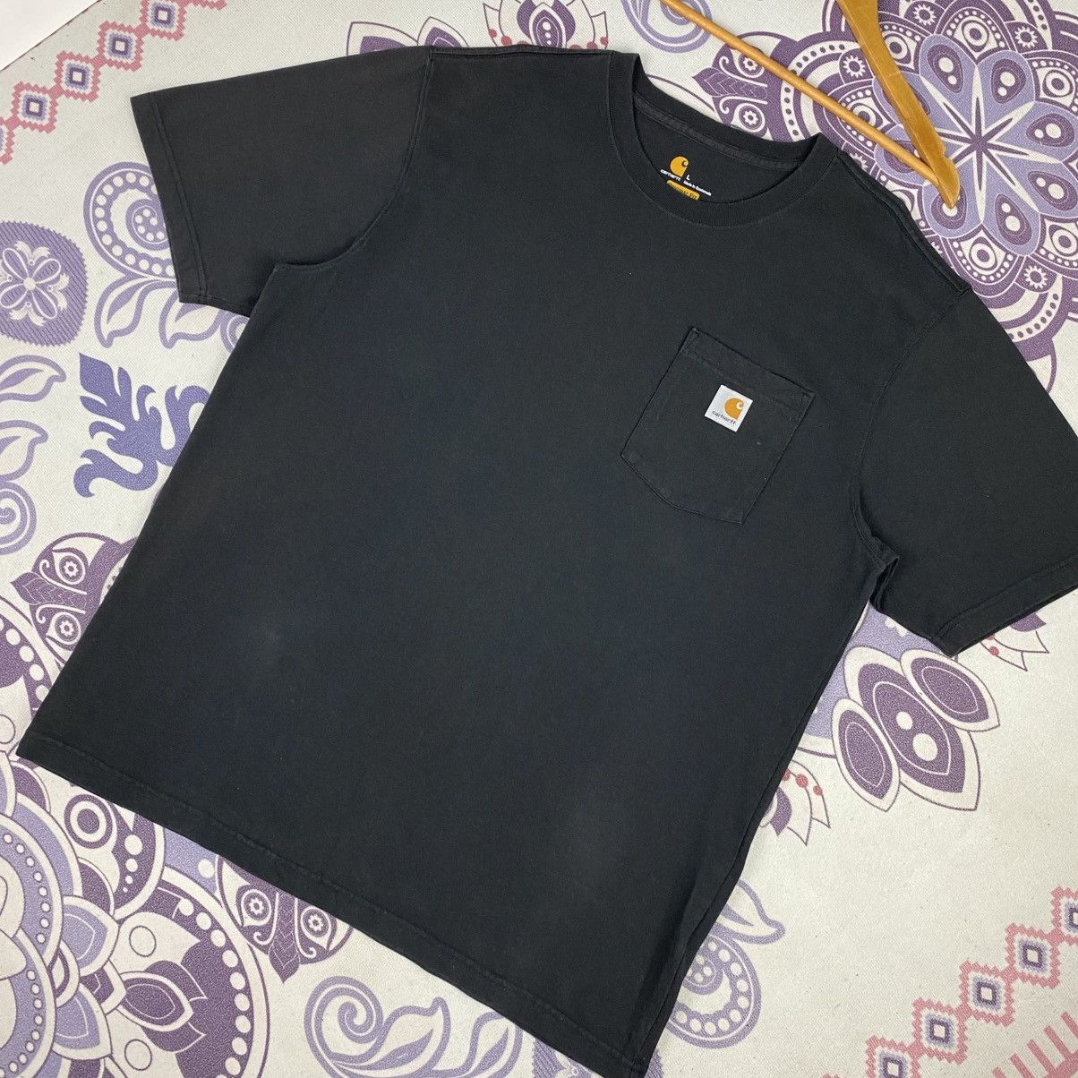 Carhartt Rare🔥Carhartt Pocket Shirt Small Logo Spell Out Size US XL / EU 56 / 4 - 3 Thumbnail