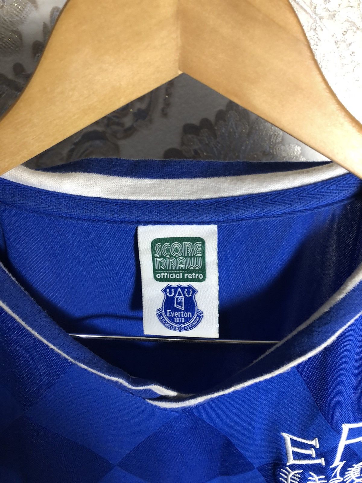 Vintage VERY RARE EVERTON ENGLAND RETRO SOCCER JERSEY BLOKE Y2K 90s Size US XL / EU 56 / 4 - 3 Thumbnail