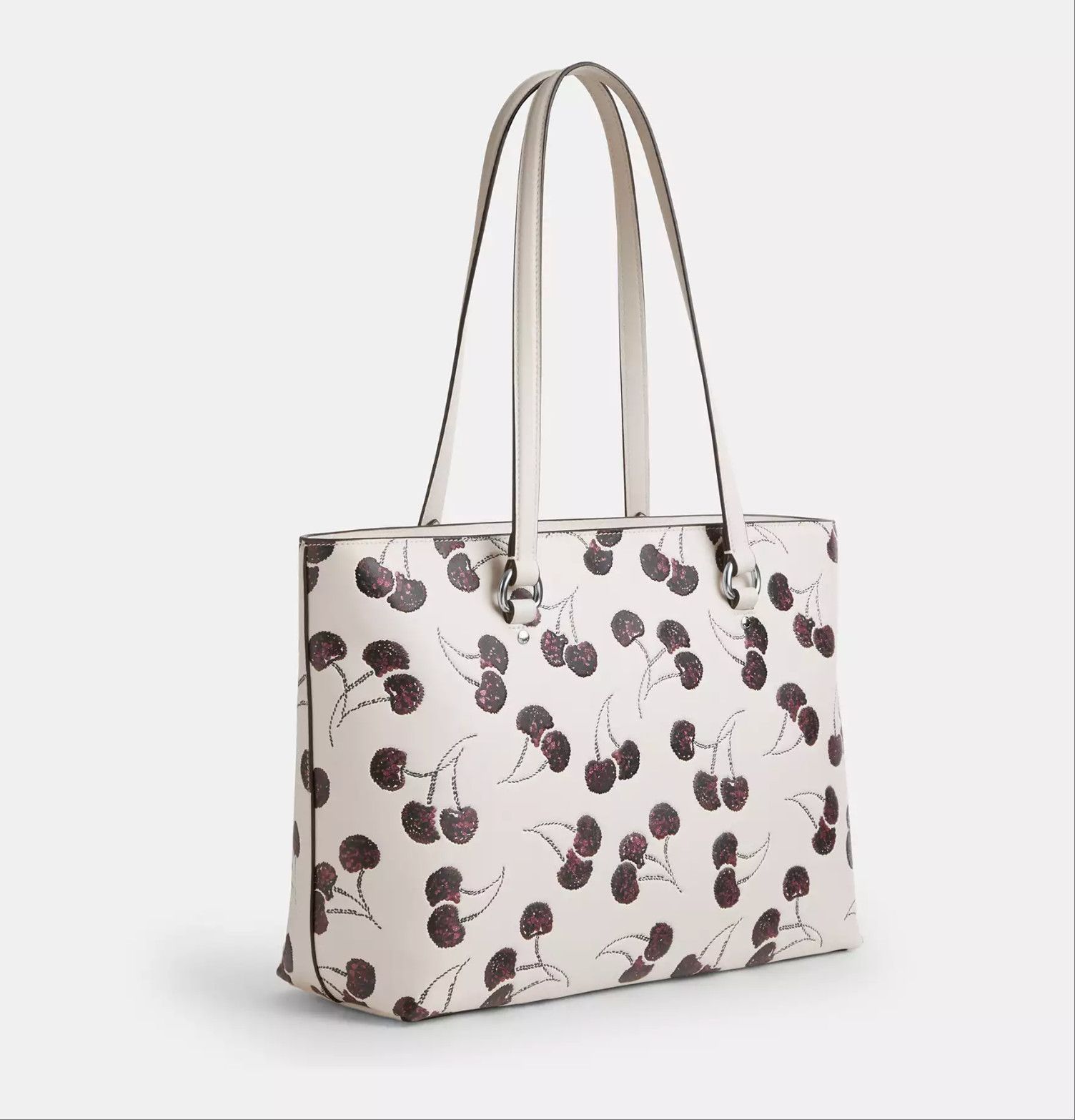 Coach Nwt Coach Station Tote Bag With Cherry Print CCZ14 Size ONE SIZE - 7 Thumbnail