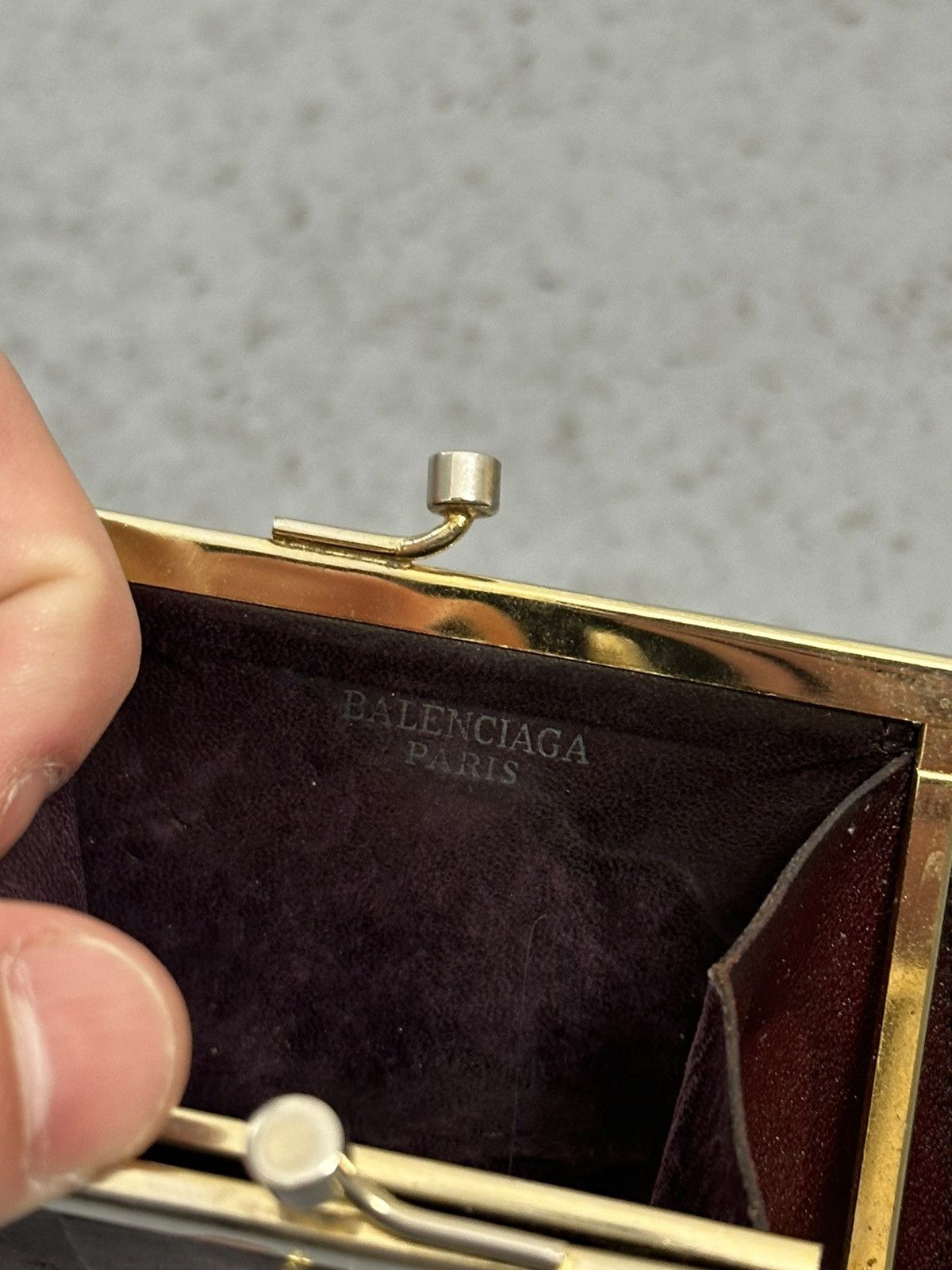 Balenciaga Vinatage 80s Balenciaga Paris Leather Wallet Size ONE SIZE - 9 Thumbnail
