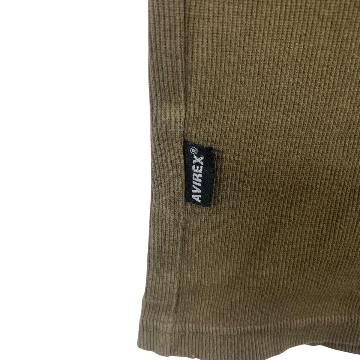 Avirex Vintage AVIREX USA AMERICAN Classic Waffle Tee Shirt Top Size L / US 10 / IT 46 - 7 Thumbnail