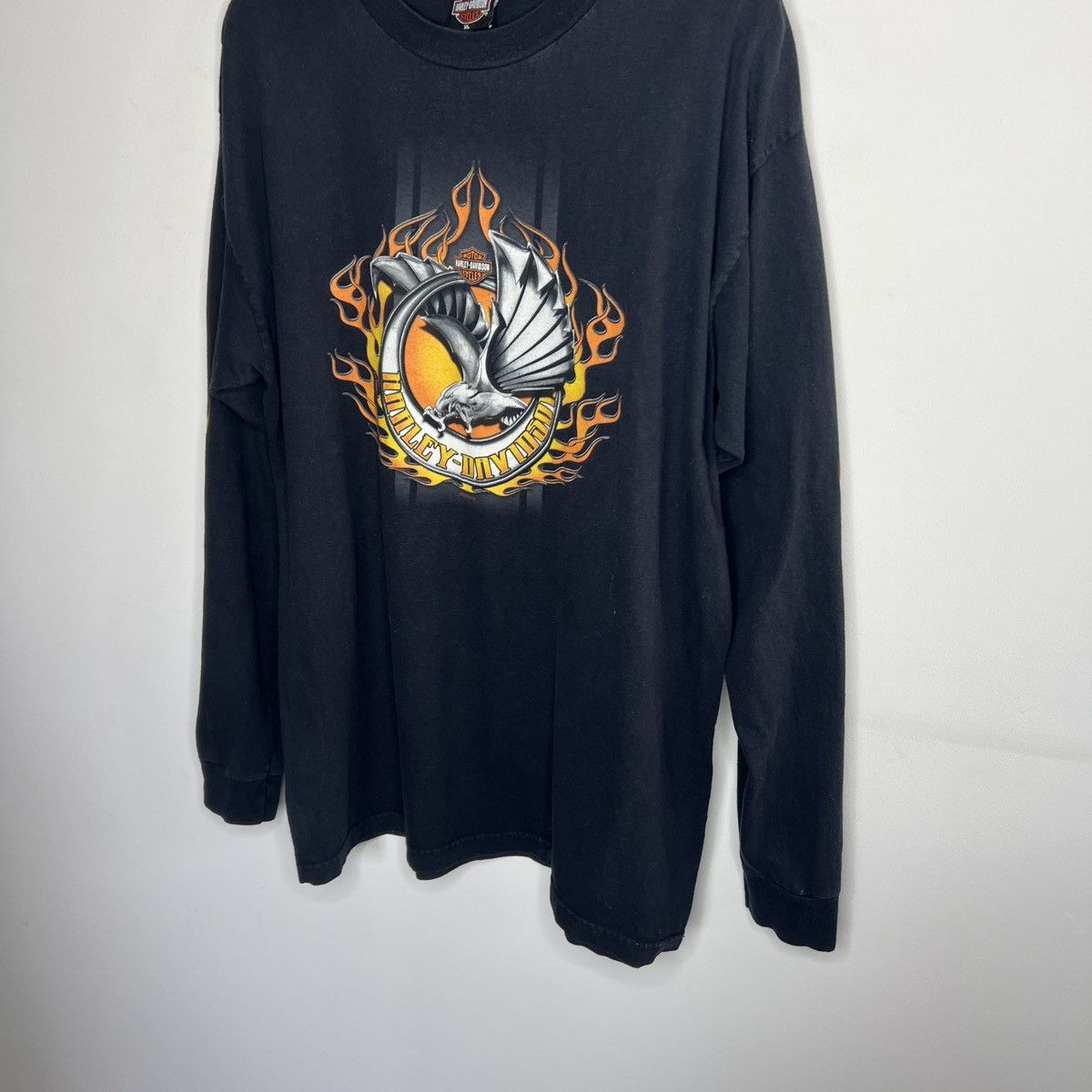 Harley Davidson × Vintage Vintage Harley Davidson long sleeve tee Size US XL / EU 56 / 4 - 2 Thumbnail