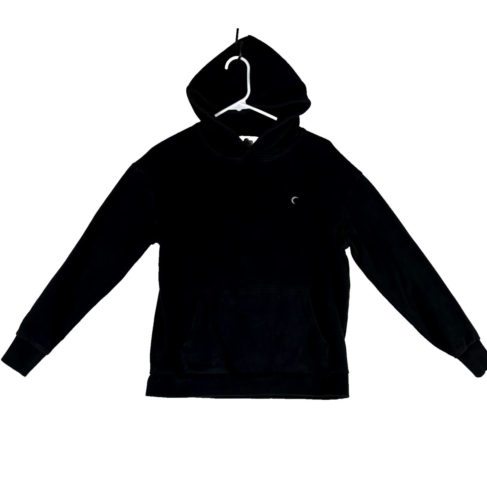 Vintage Zyia Active Hoodie Womens S Black Pullover Sweatshirt Fleece Hooded Ladies Size S / US 4 / IT 40 - 2 Thumbnail