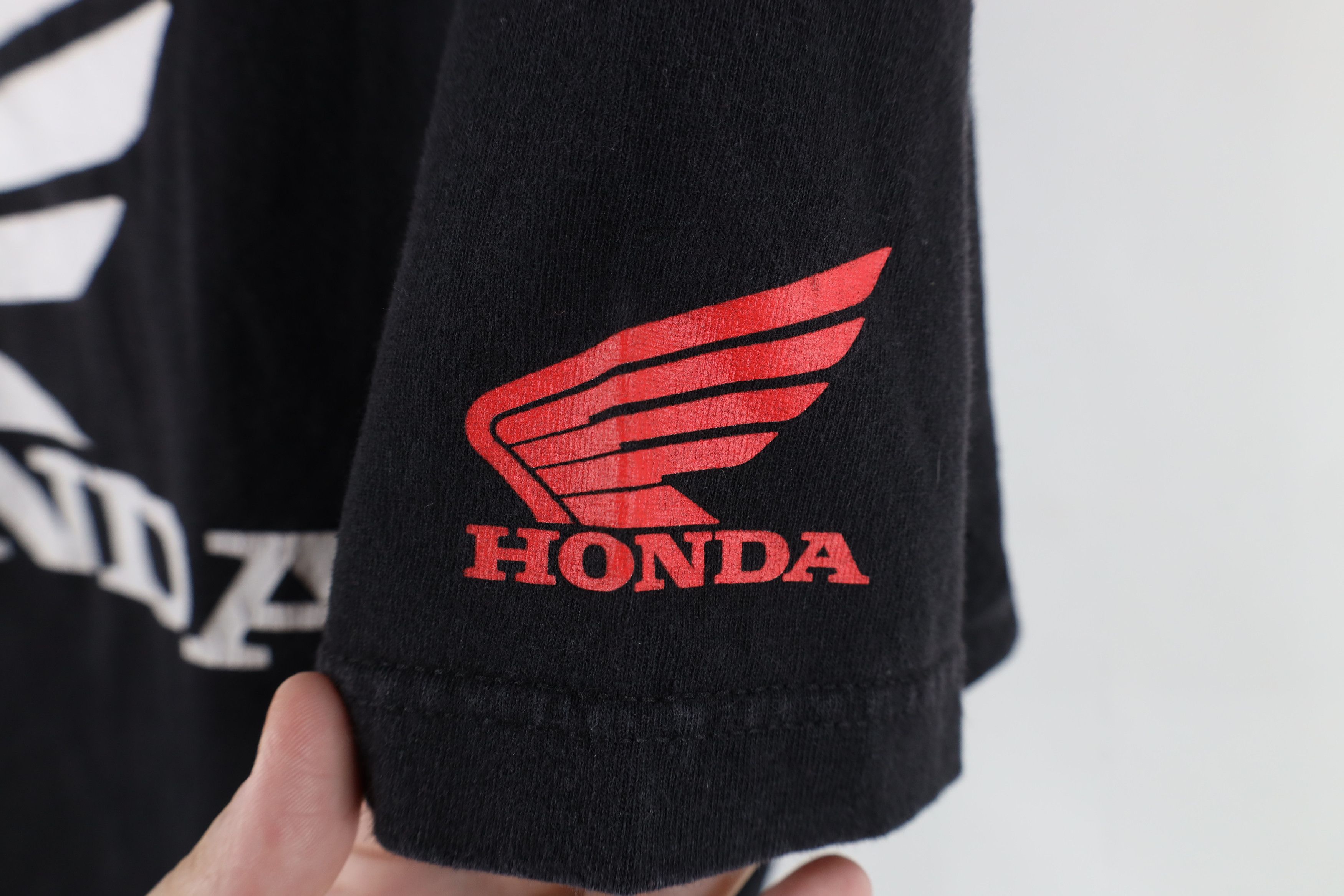 Vintage Vintage Honda Racing Spell Out Big Logo Short Sleeve T-Shirt Size US XXL / EU 58 / 5 - 4 Thumbnail