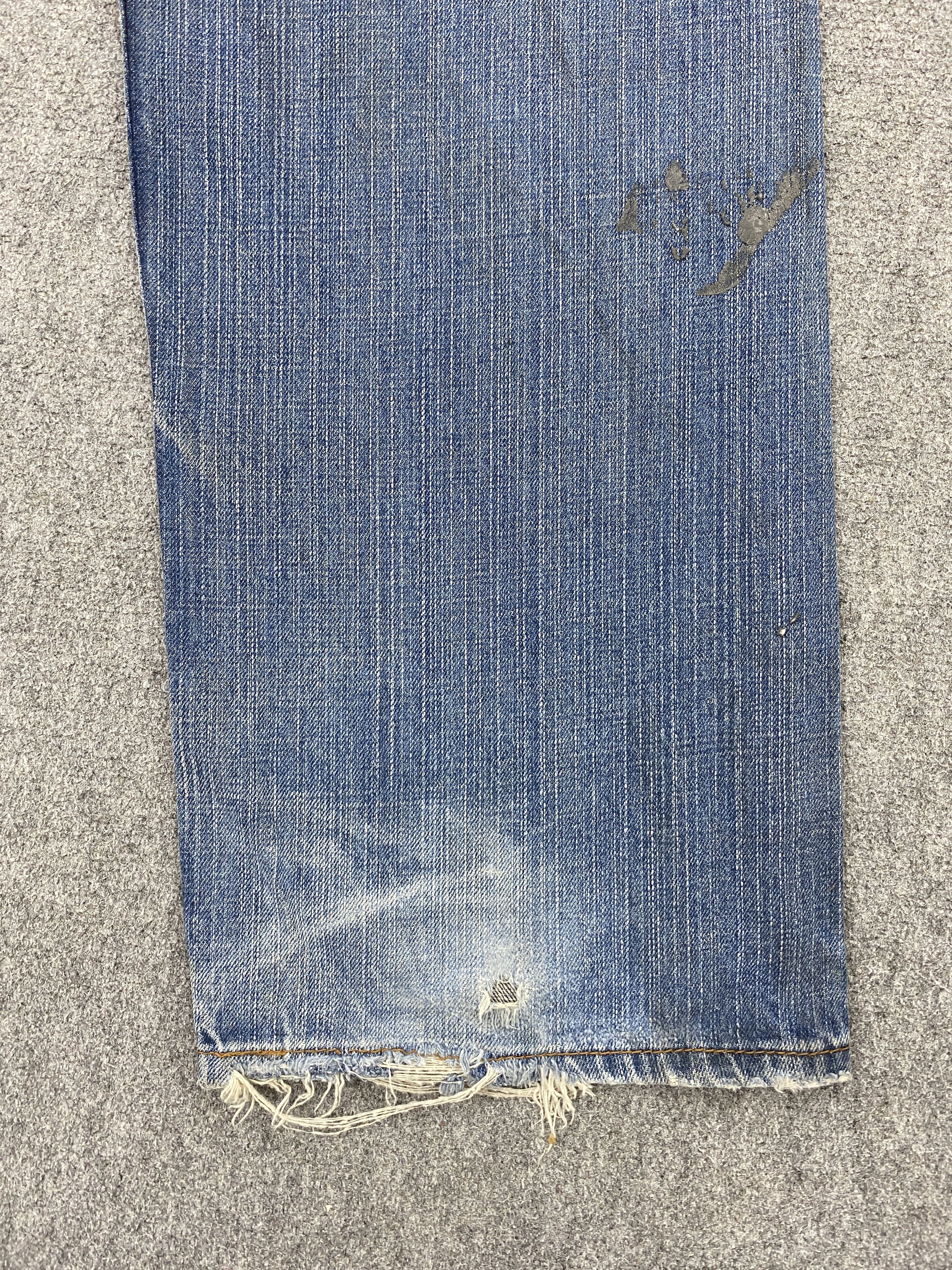 Levi's Vintage Levis 569 Loose Straight Faded Blue Jeans S0044 Size US 33 - 20 Thumbnail