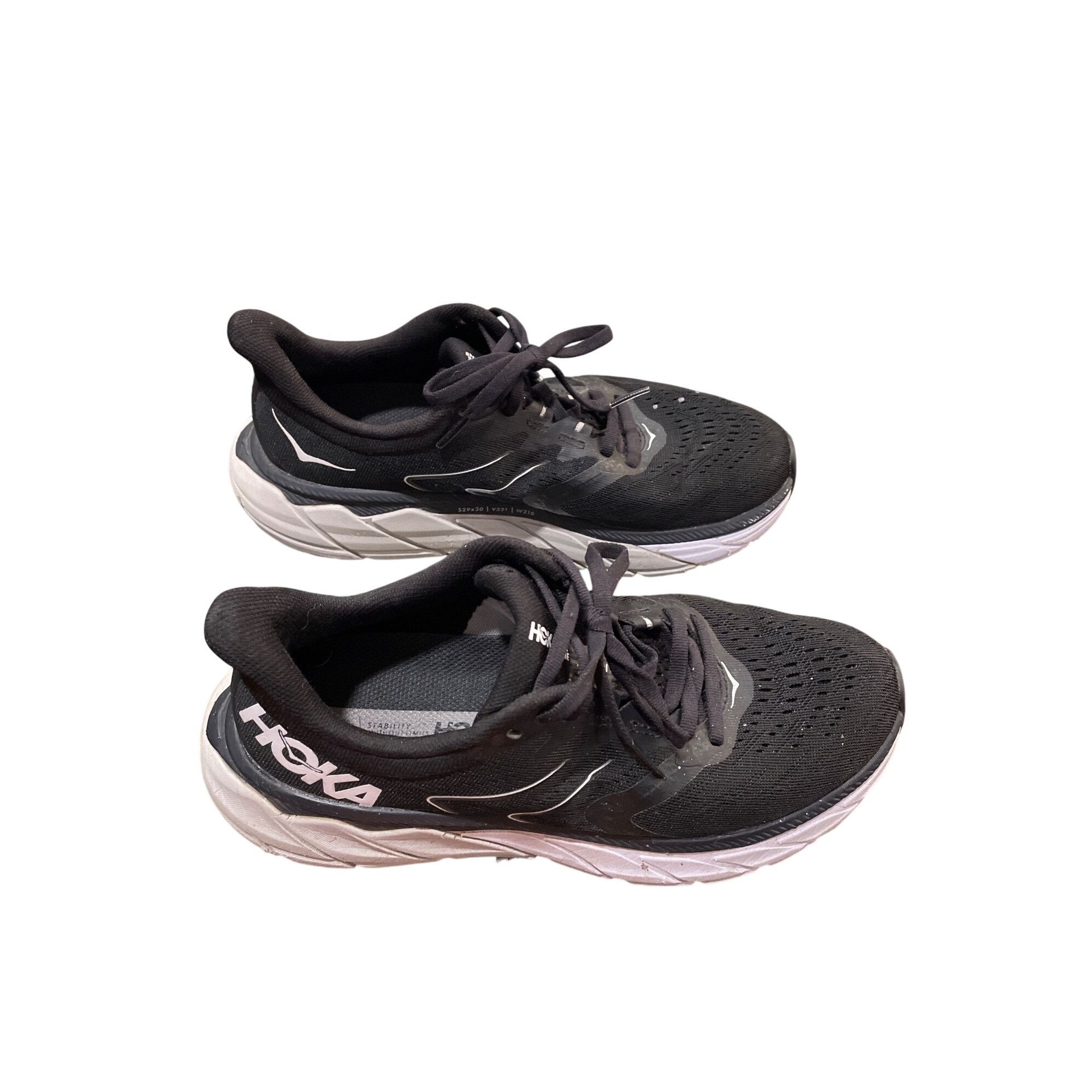 Hoka Hoka Arahi 5 wms black white walking running sneakers sz 7B Size US 7 / IT 37 - 3 Thumbnail