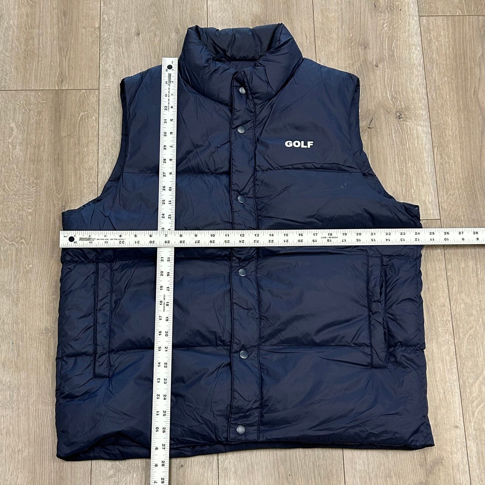 Golf Wang Golf Wang navy blue reversible puffer vest size XL B22 Size US XL / EU 56 / 4 - 4 Thumbnail