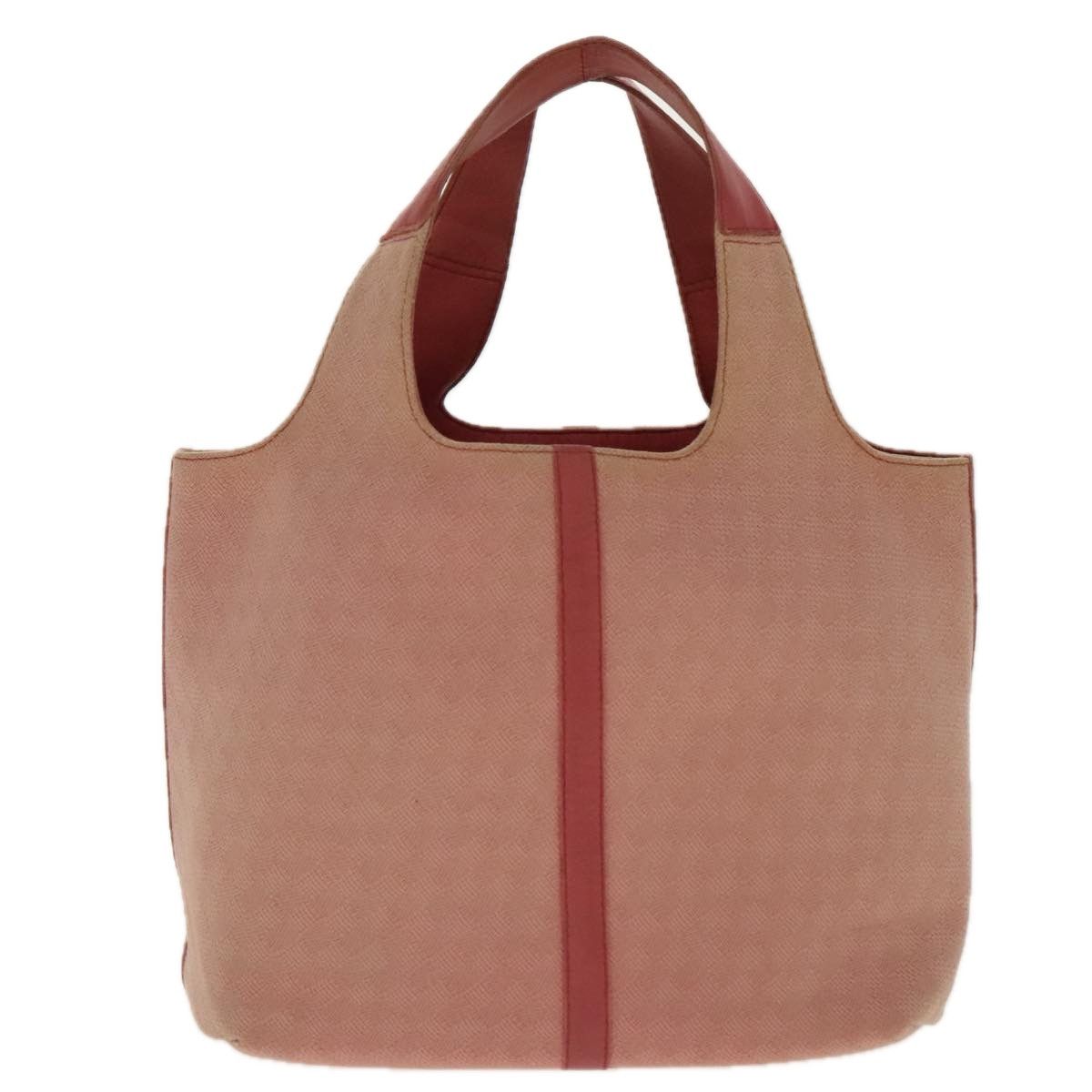 Pink Canvas Handbag (Pre-Owned)