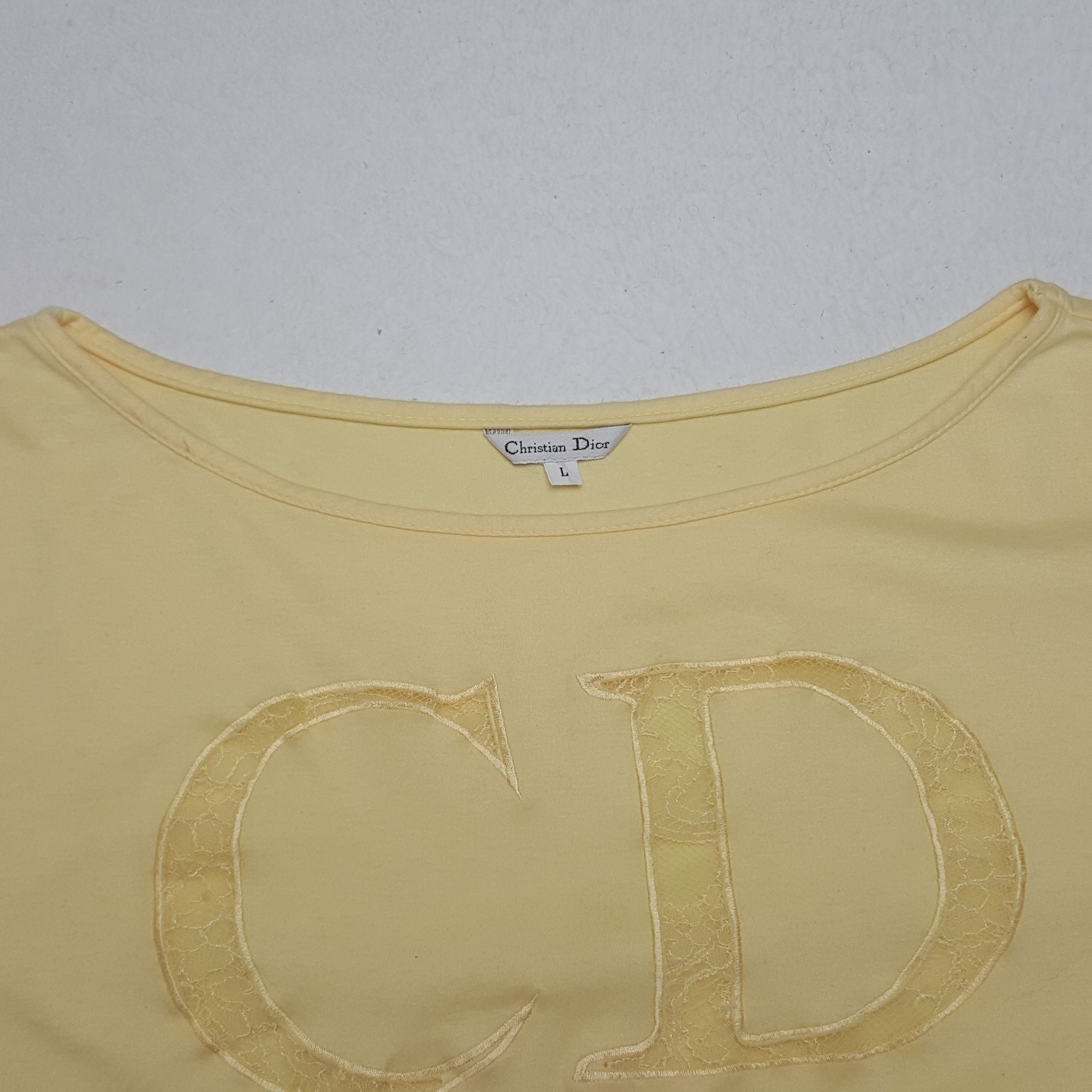 Christian Dior Monsieur × Vintage Vintage Christian Dior T-Shirt Size L / US 10 / IT 46 - 4 Thumbnail