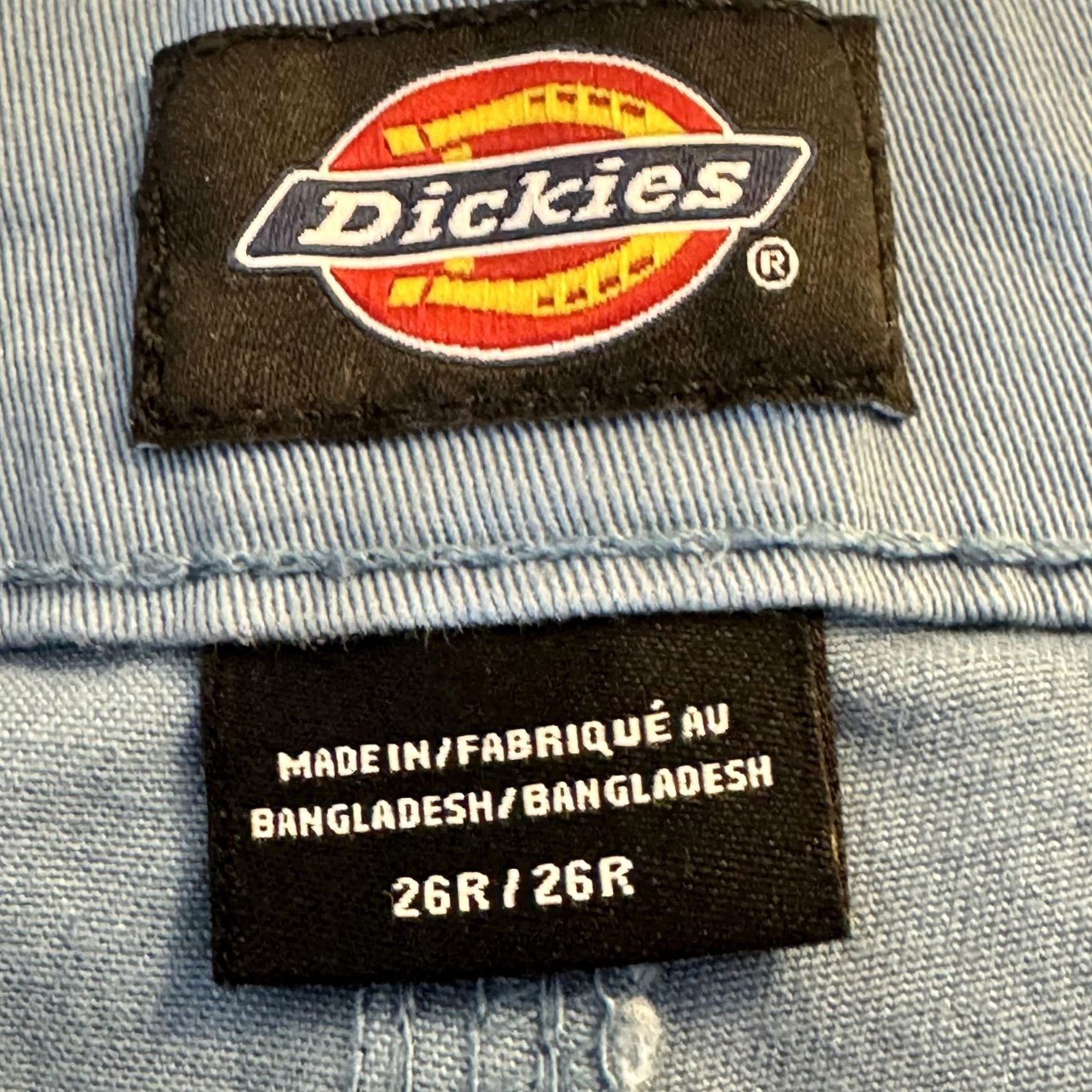 Dickies Dickies Cargo Pants Womens 26x27 Blue Workwear Carpenter Utilities Pants Size 26" / US 2 / IT 38 - 4 Thumbnail
