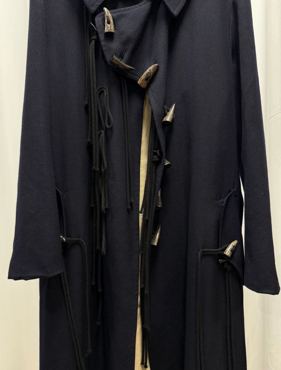 Yohji Yamamoto Yohji Yamamoto pour homme cow horn button coat2412-Nextarrow Size US M / EU 48-50 / 2 - 4 Thumbnail