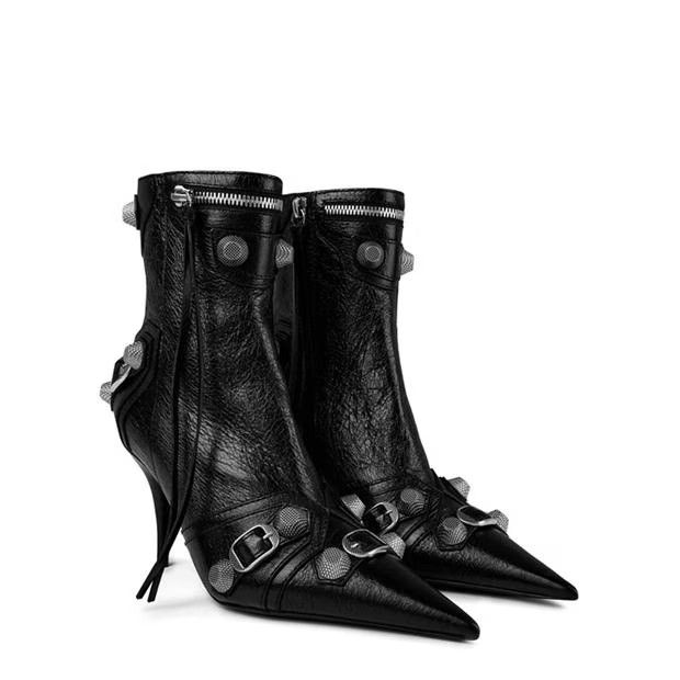 Balenciaga o1y0625 Ankle Boots in Black Size US 6 / IT 36 - 3 Thumbnail