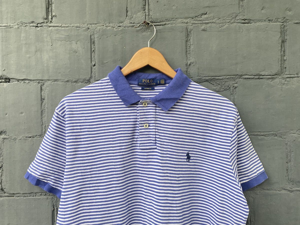 Polo Ralph Lauren Polo Ralph Lauren Vintage Polo Striped Shirt Size US L / EU 52-54 / 3 - 3 Thumbnail