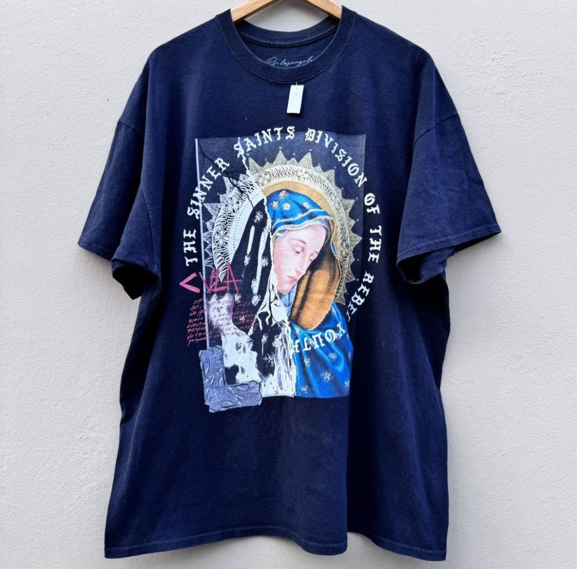 Other Vintage Virgin Mary y2k tee Size US L / EU 52-54 / 3 - 2 Thumbnail