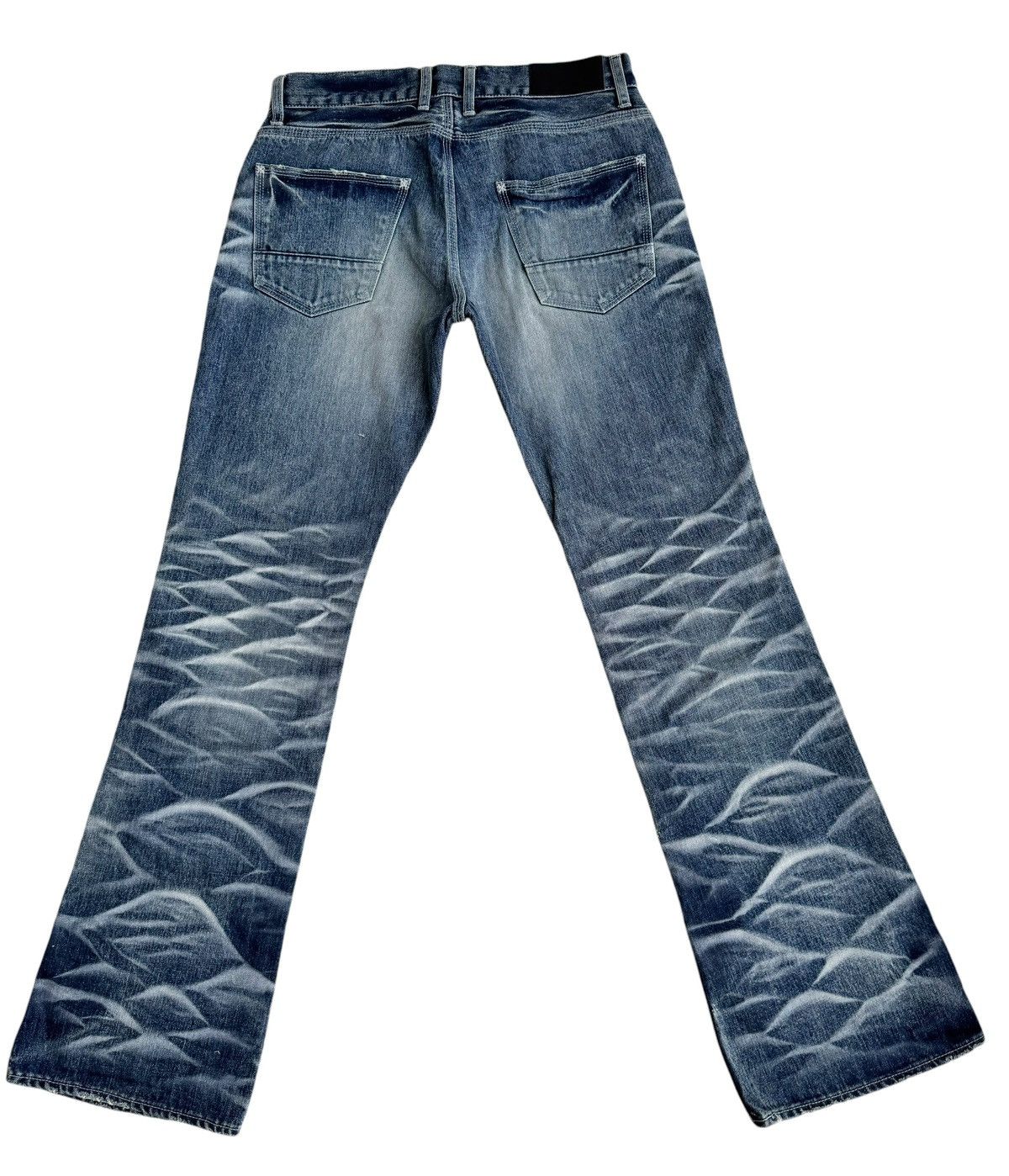 Japanese Brand ⚡️Distressed Japanese Brand Urban Craft Vintage Flare Jeans Size US 32 / EU 48 - 3 Thumbnail