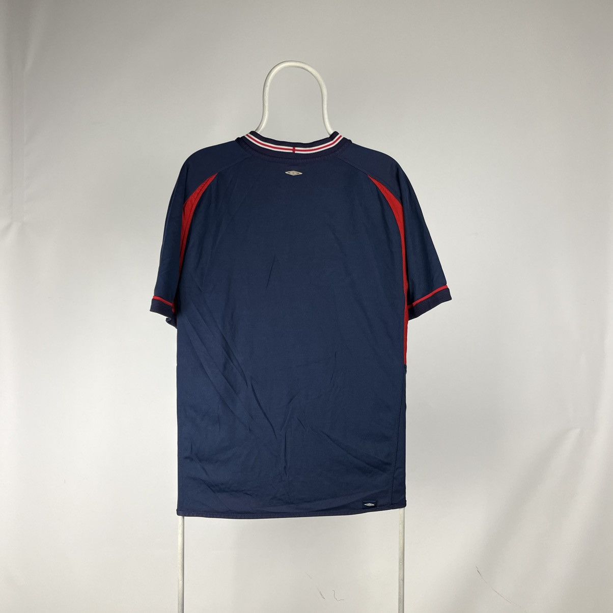Umbro Vintage 2002 2004 England Umbro 2 in 1 Reversible Shirt Size US XL / EU 56 / 4 - 2 Thumbnail