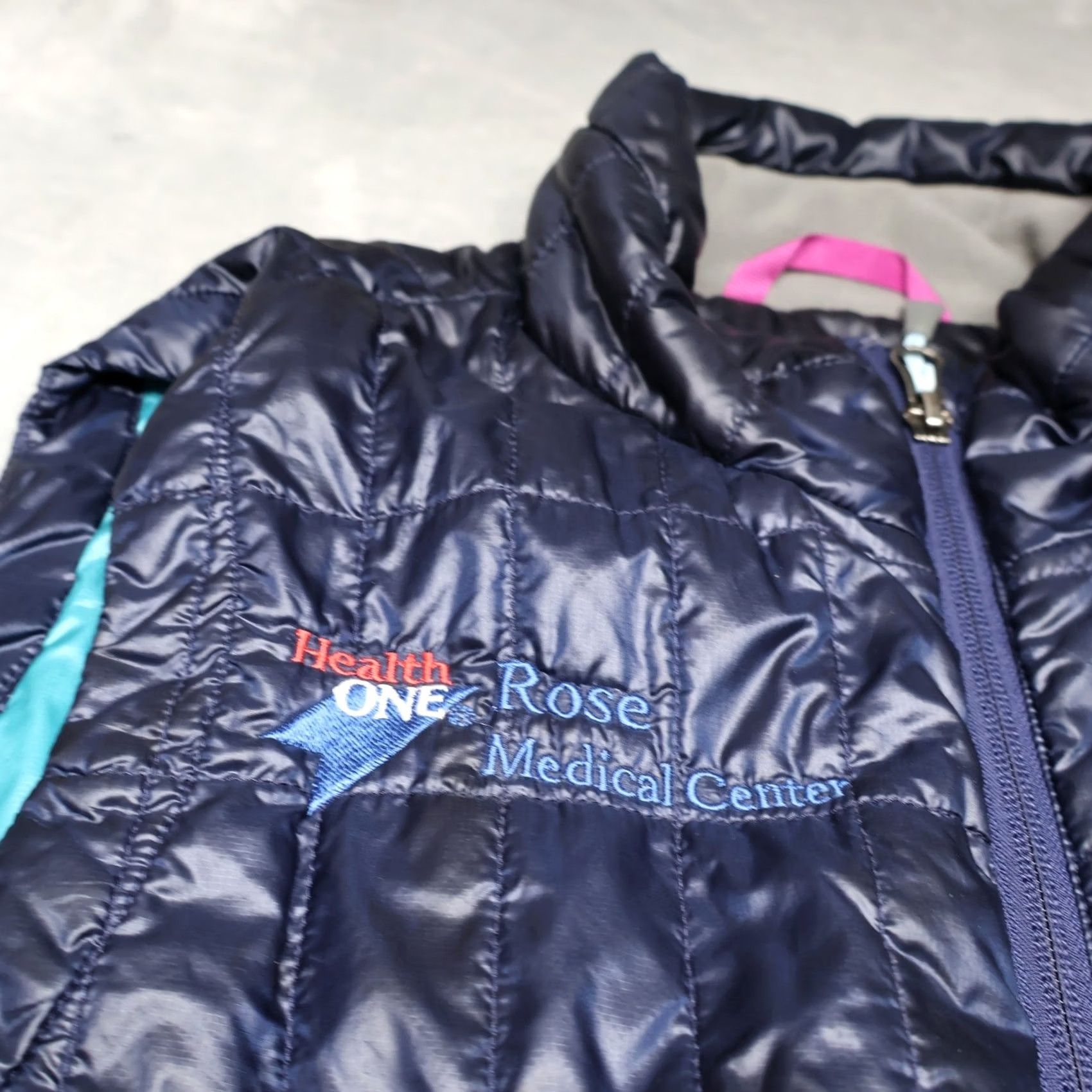 Logo 7 Stio Vest Womens Large Blue Full Zip Insulated Quilted Puffer LOGO Size M / US 6-8 / IT 42-44 - 3 Thumbnail