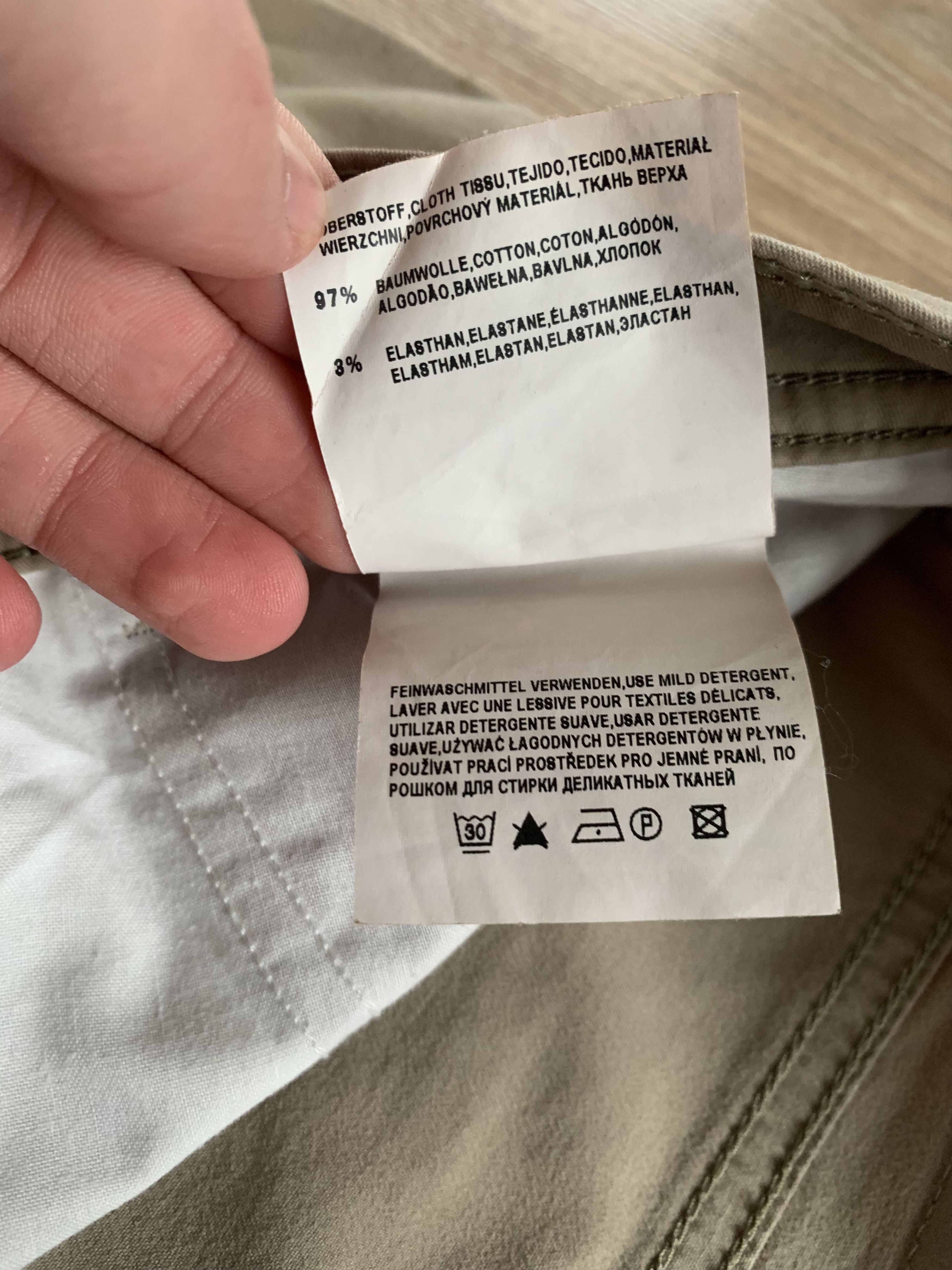BRAX Brax Carlos Men's Beige Stretch Pants Trousers Size US 36 / EU 52 - 10 Thumbnail