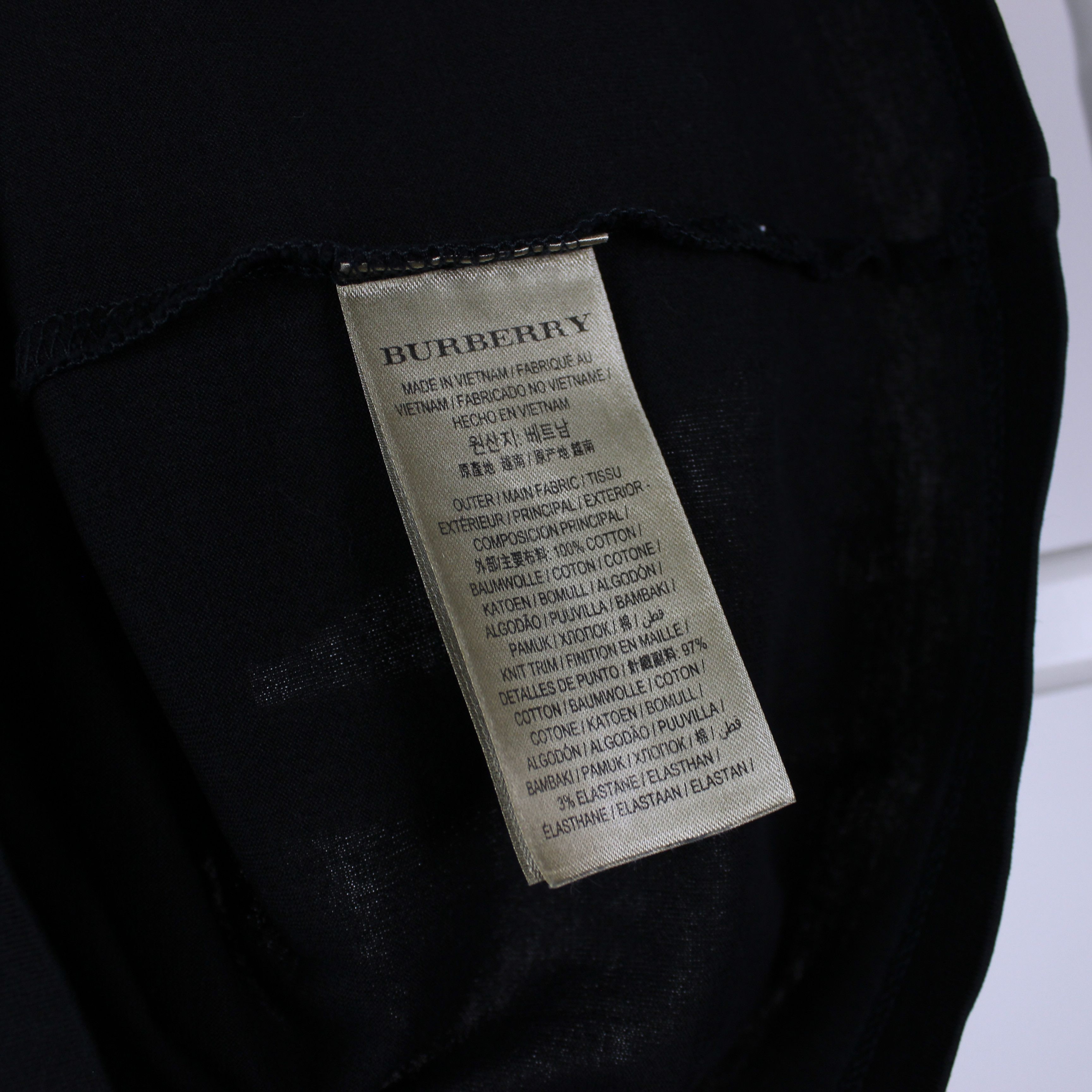 Burberry Burberry uniform t shirt tee men cotton logo M Size US M / EU 48-50 / 2 - 6 Thumbnail
