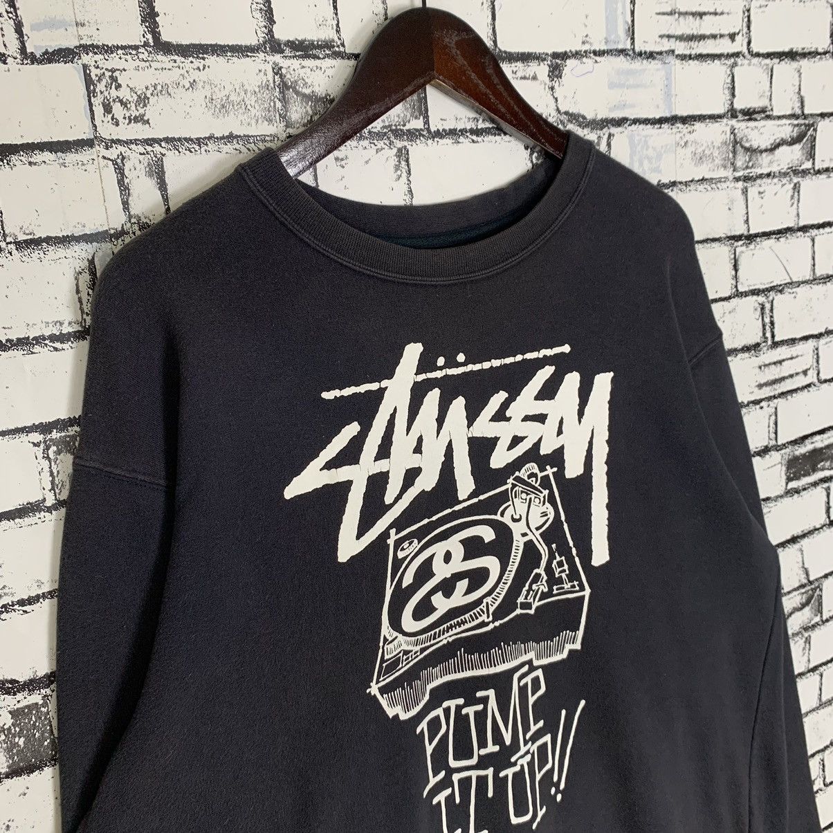 Stussy Vintage Stussy Crewneck Stussy Pump It Up Sweatshirt Size US XL / EU 56 / 4 - 4 Thumbnail