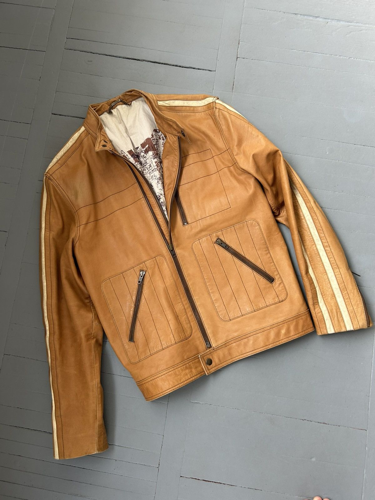River Island River Island leather jacket Size US M / EU 48-50 / 2 - 2 Thumbnail