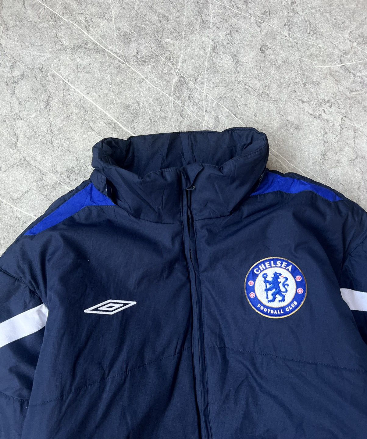 Chelsea Soccer × Umbro (SOLD) Vintage Umbro Chelsea Jacket Size US L / EU 52-54 / 3 - 3 Thumbnail