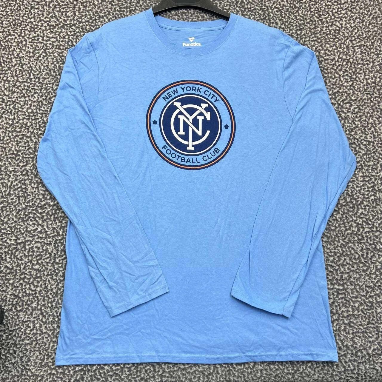 Other New York City FC Shirt Men Fanatics Long Sleeve Crew Neck L Size US L / EU 52-54 / 3 - 1 Thumbnail