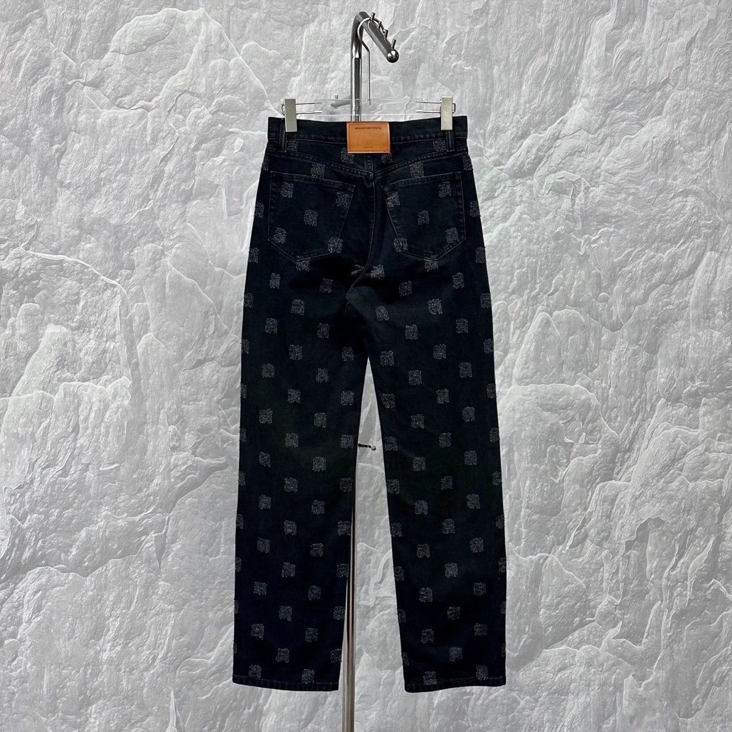 Alexander Wang alexander wang distressed leather patch denim pants Size US 26 / EU 42 - 5 Thumbnail