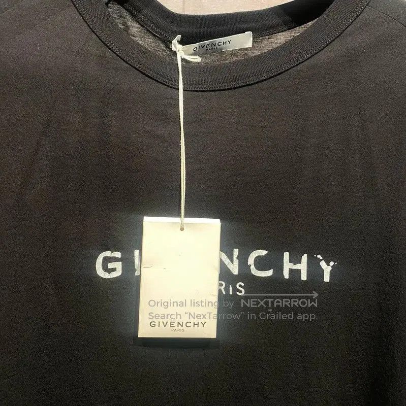 Givenchy Givenchy Women's Summer Black Logo T-Shirt . Size S / US 4 / IT 40 - 2 Thumbnail