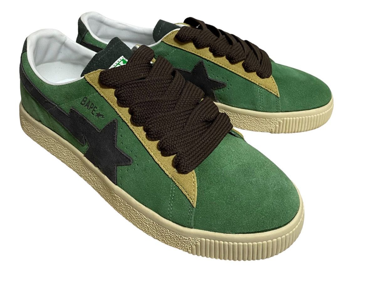 Bape 2006 Bape Crepsta crep sta Green Suede Size US 10 / EU 43 - 2 Thumbnail