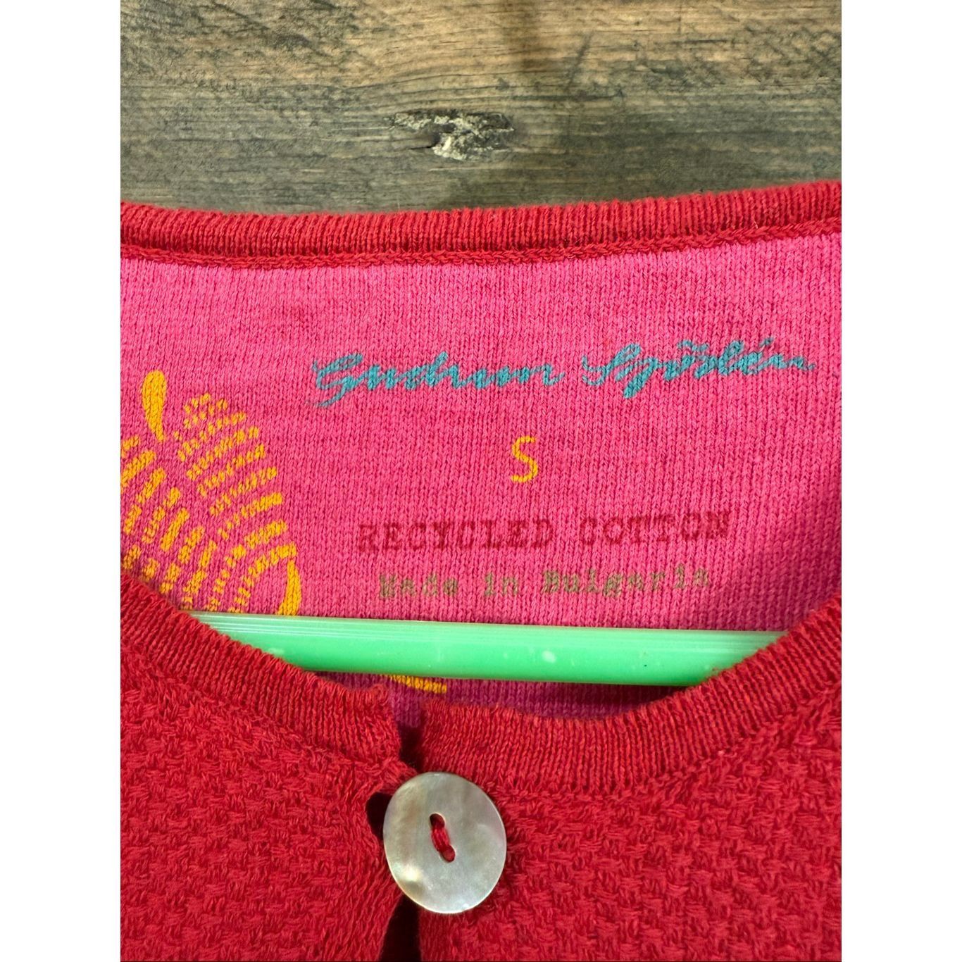 Guru Gudrun Sjoden red cardigan pockets size Small Size S / US 4 / IT 40 - 3 Thumbnail