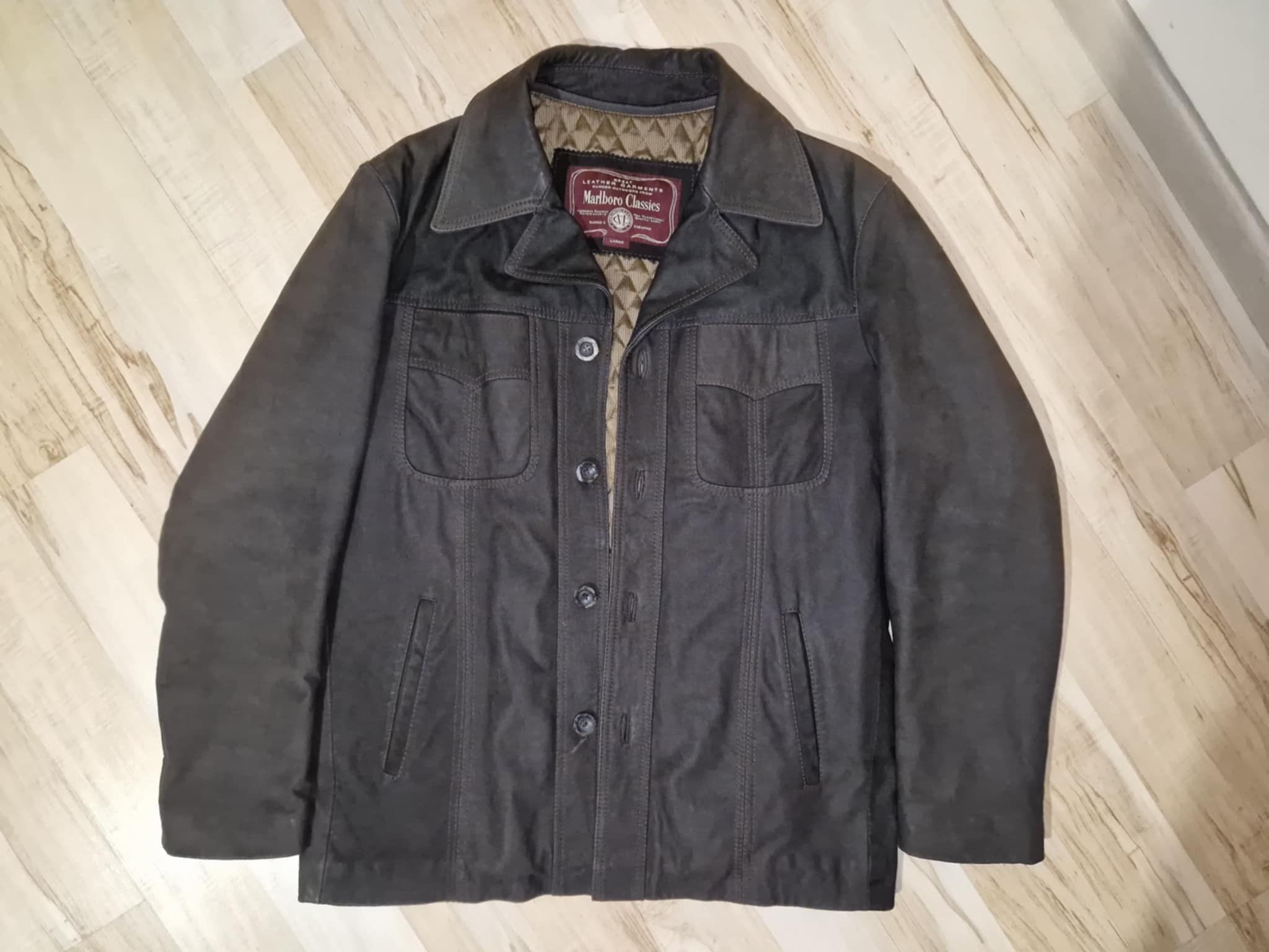 Marlboro Classics Leather jacket Marlboro Classics Size US M / EU 48-50 / 2 - 1 Thumbnail