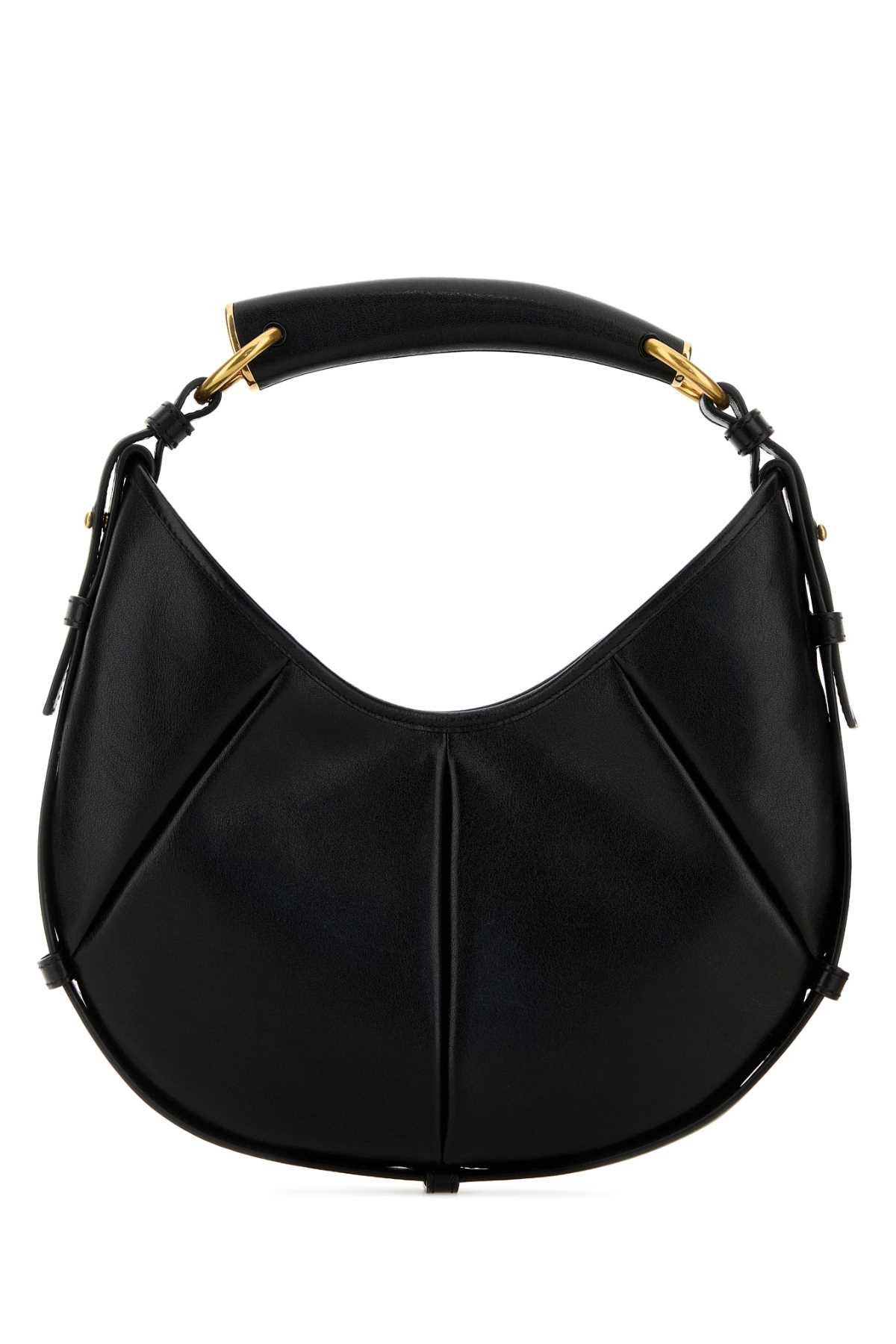Saint Laurent Paris Black Leather Small Mombasa Shoulder Bag Size ONE SIZE - 1 Thumbnail