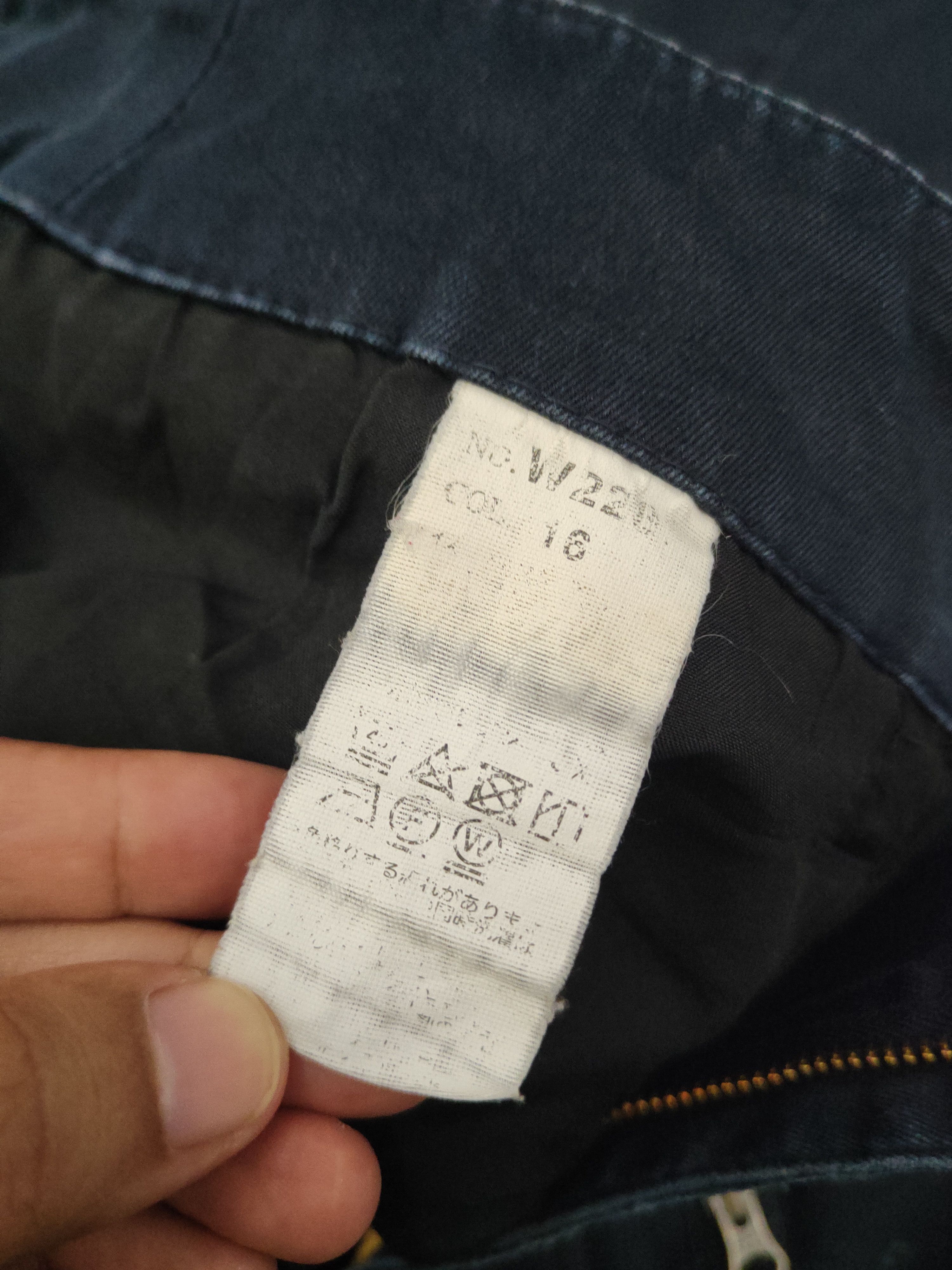 Japanese Brand Genba-Xebex Dark Blue Multipocket Cargo Pants #S2818 Size US 32 / EU 48 - 12 Thumbnail