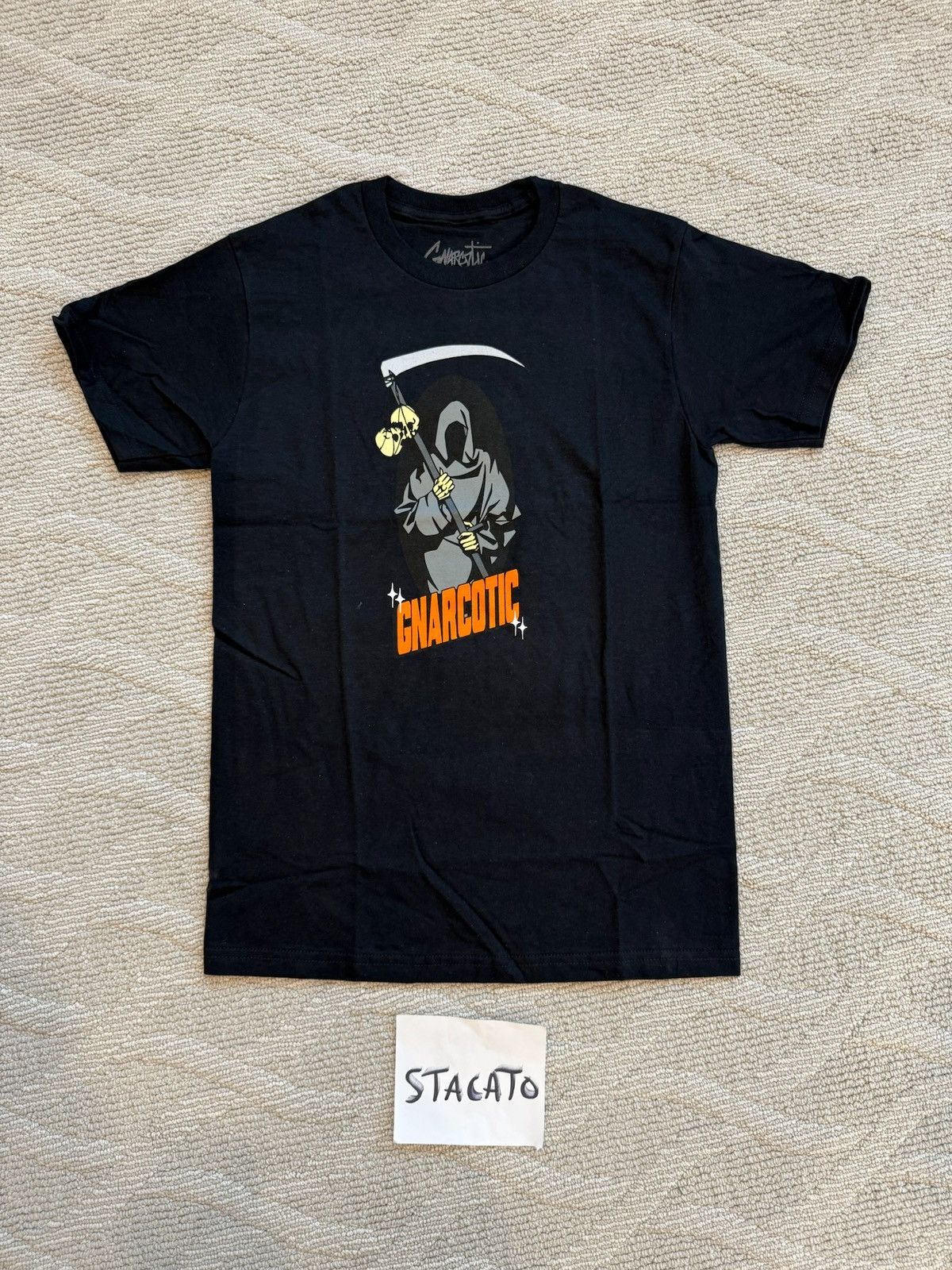 Gnarcotic Gnarcotic Lil Gnar Reaper Tee Black Small Size US S / EU 44-46 / 1 - 1 Thumbnail