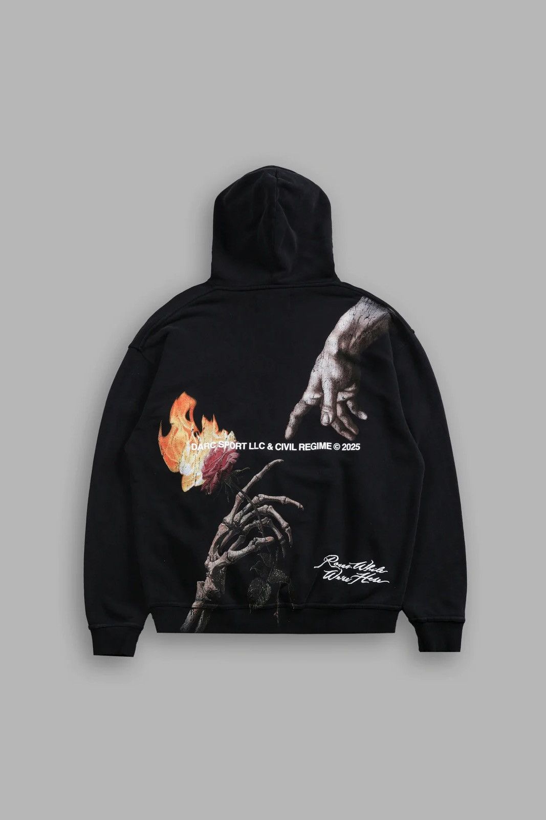Darc Sport DARC SPORT X CIVIL REGIME ETERNAL FIRE HOODIE- M Size US M / EU 48-50 / 2 - 1 Thumbnail